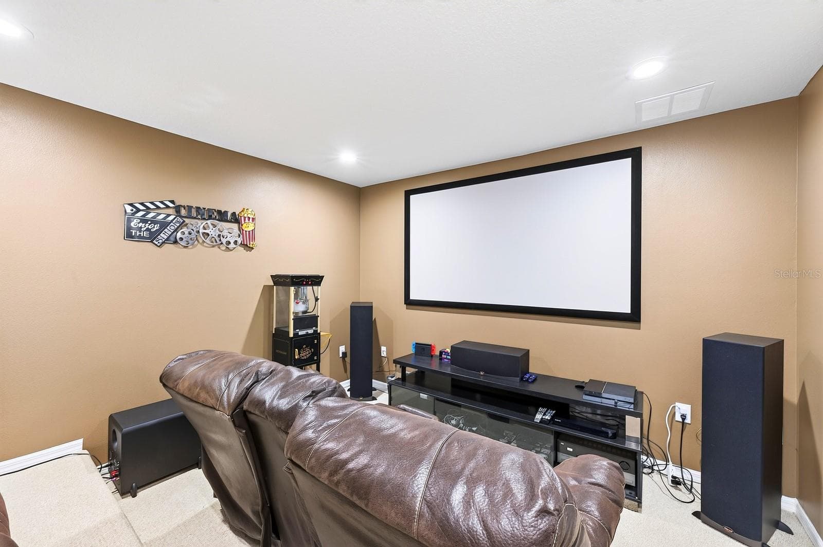 Theater Room. - 3135 AMALFI DR, ORLANDO