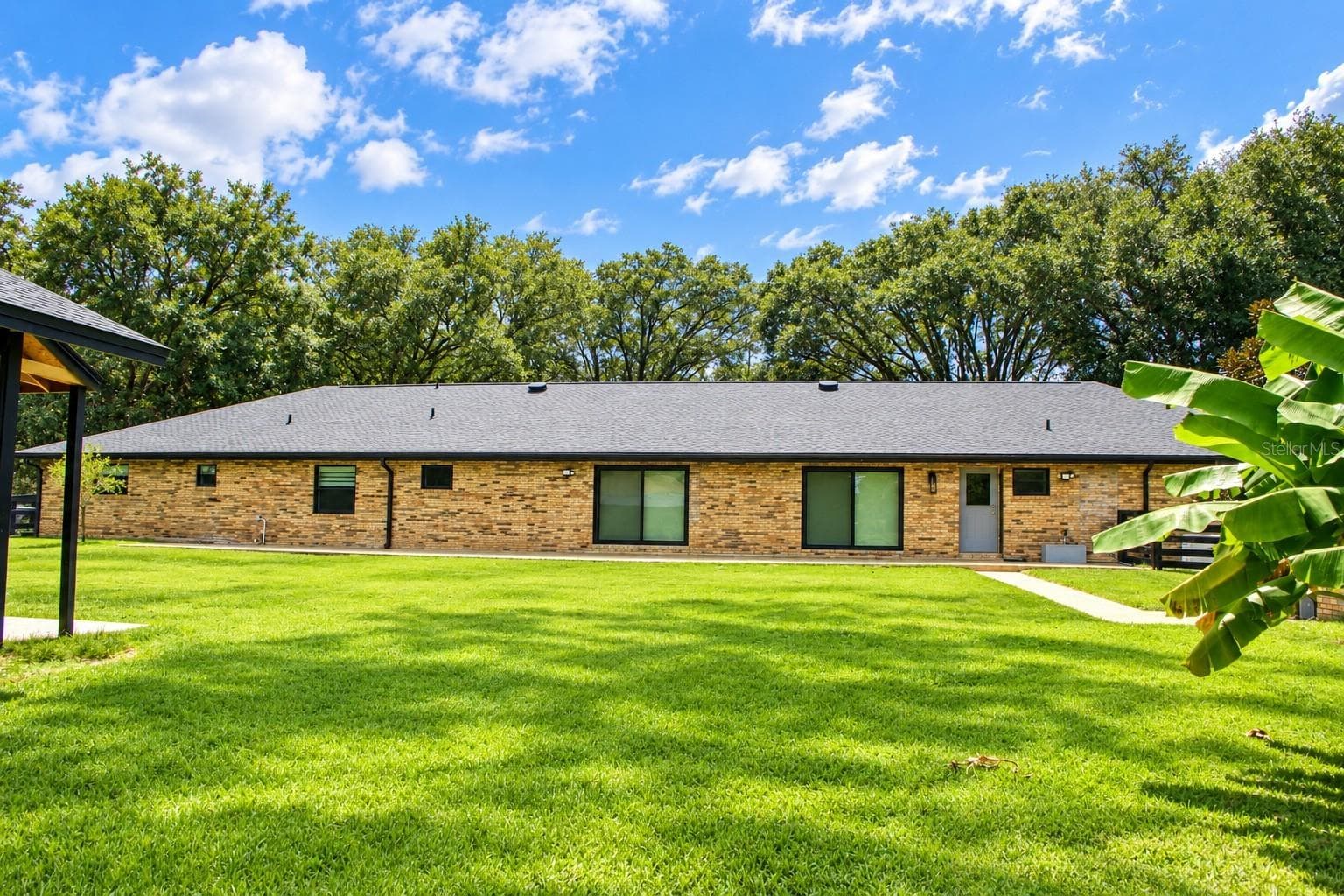 Back of the house - 9865 SW 74TH AVE, OCALA
