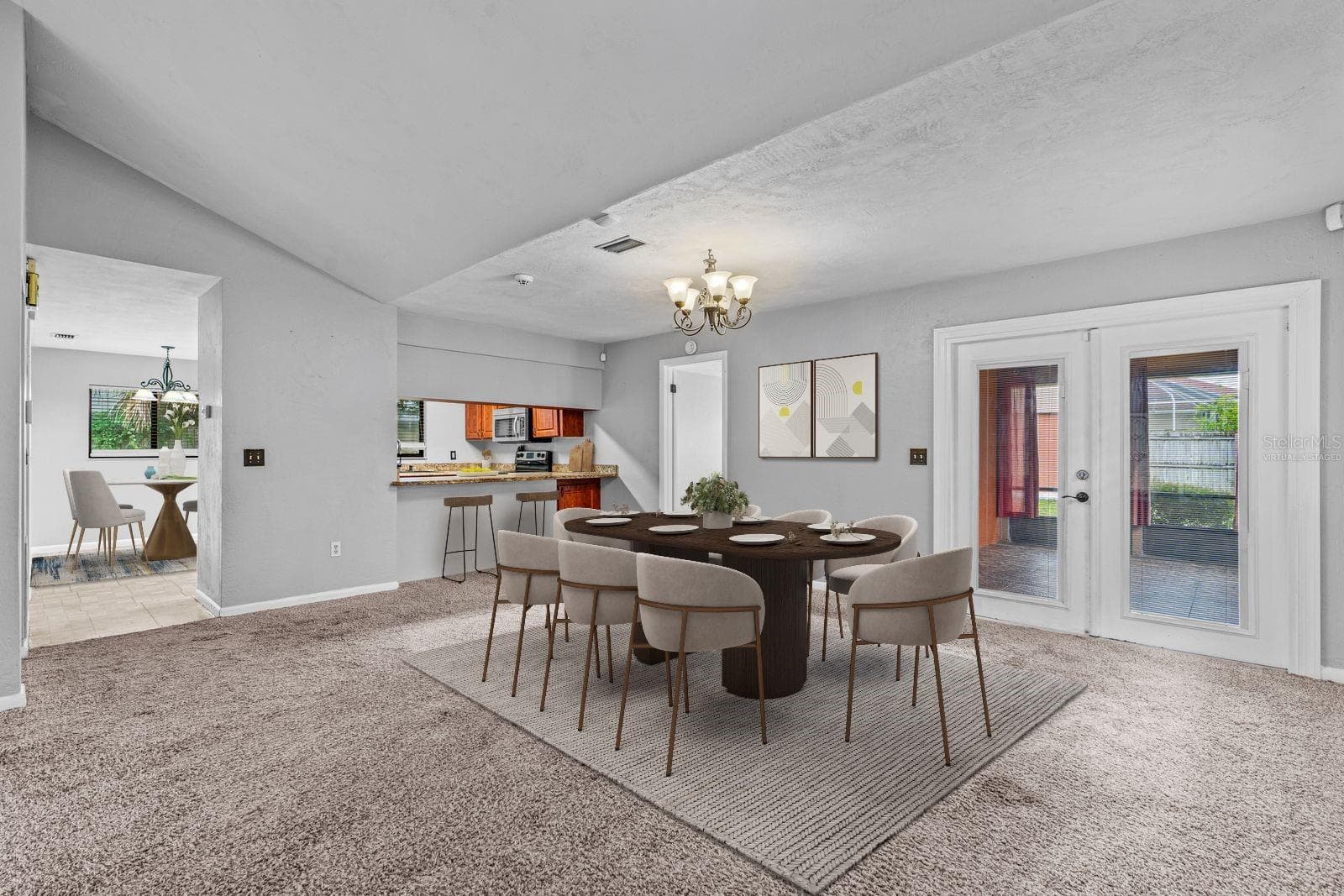 virtually staged - 54 WHITE HALL DR, PALM COAST