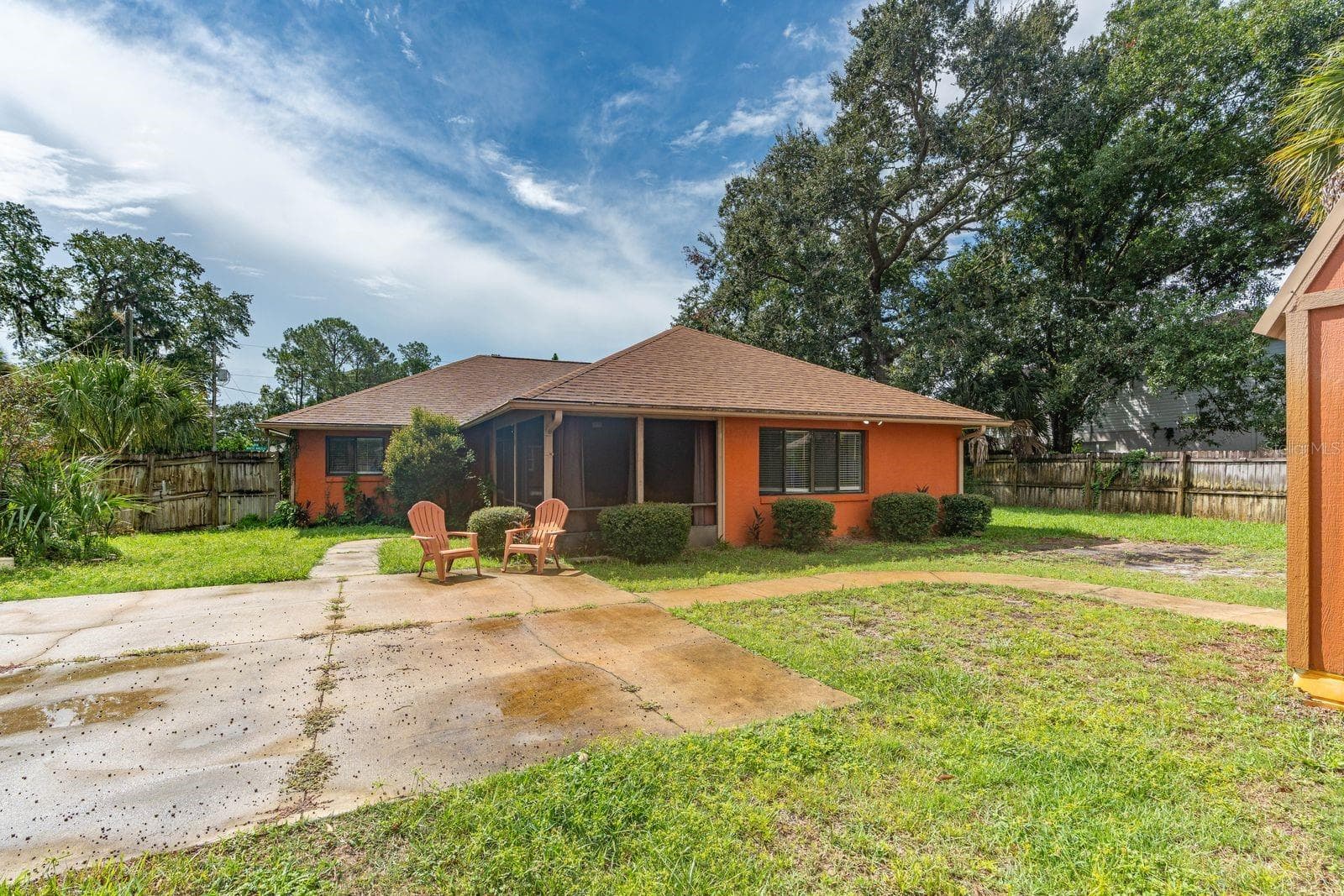 rear - 54 WHITE HALL DR, PALM COAST