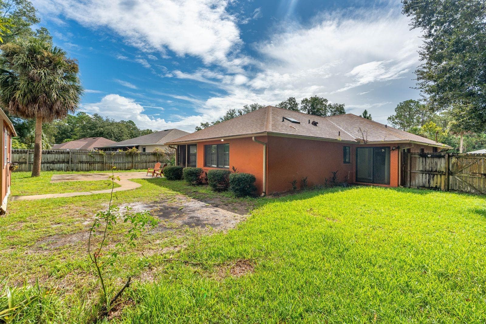 rear - 54 WHITE HALL DR, PALM COAST