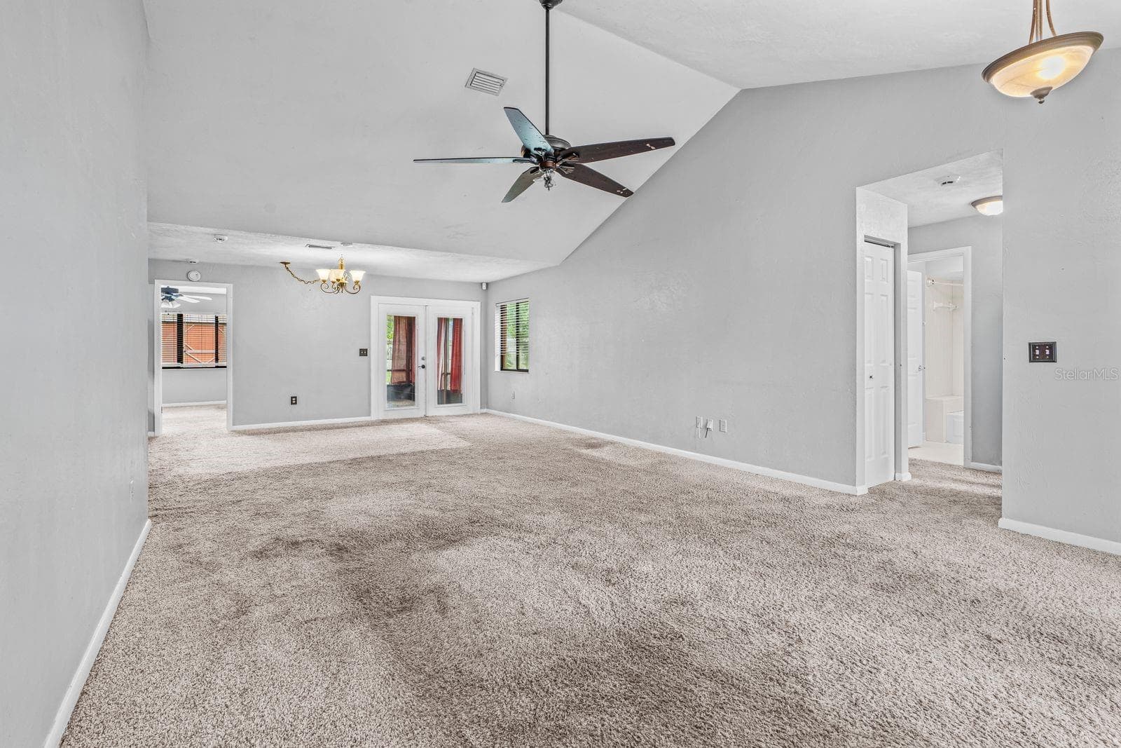 living/ dining area - 54 WHITE HALL DR, PALM COAST