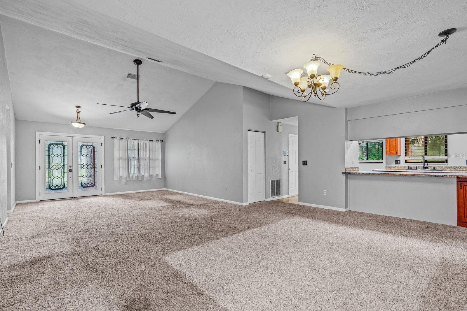 living/ dining area - 54 WHITE HALL DR, PALM COAST