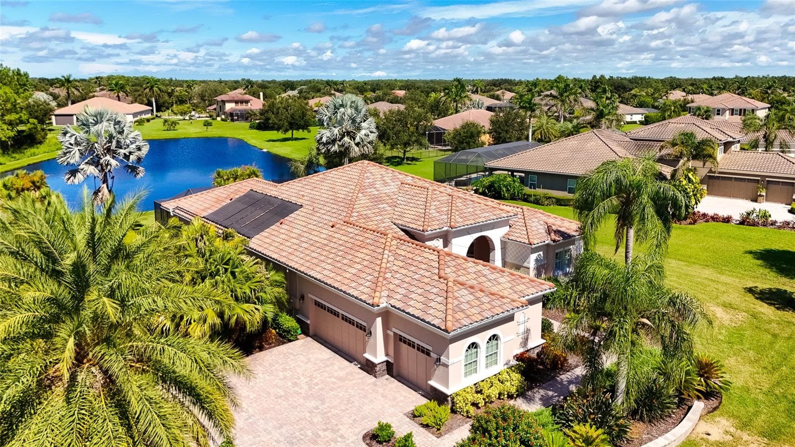 Tile Roof, Paver Driveway & Lanai - 210 166TH ST NE, BRADENTON