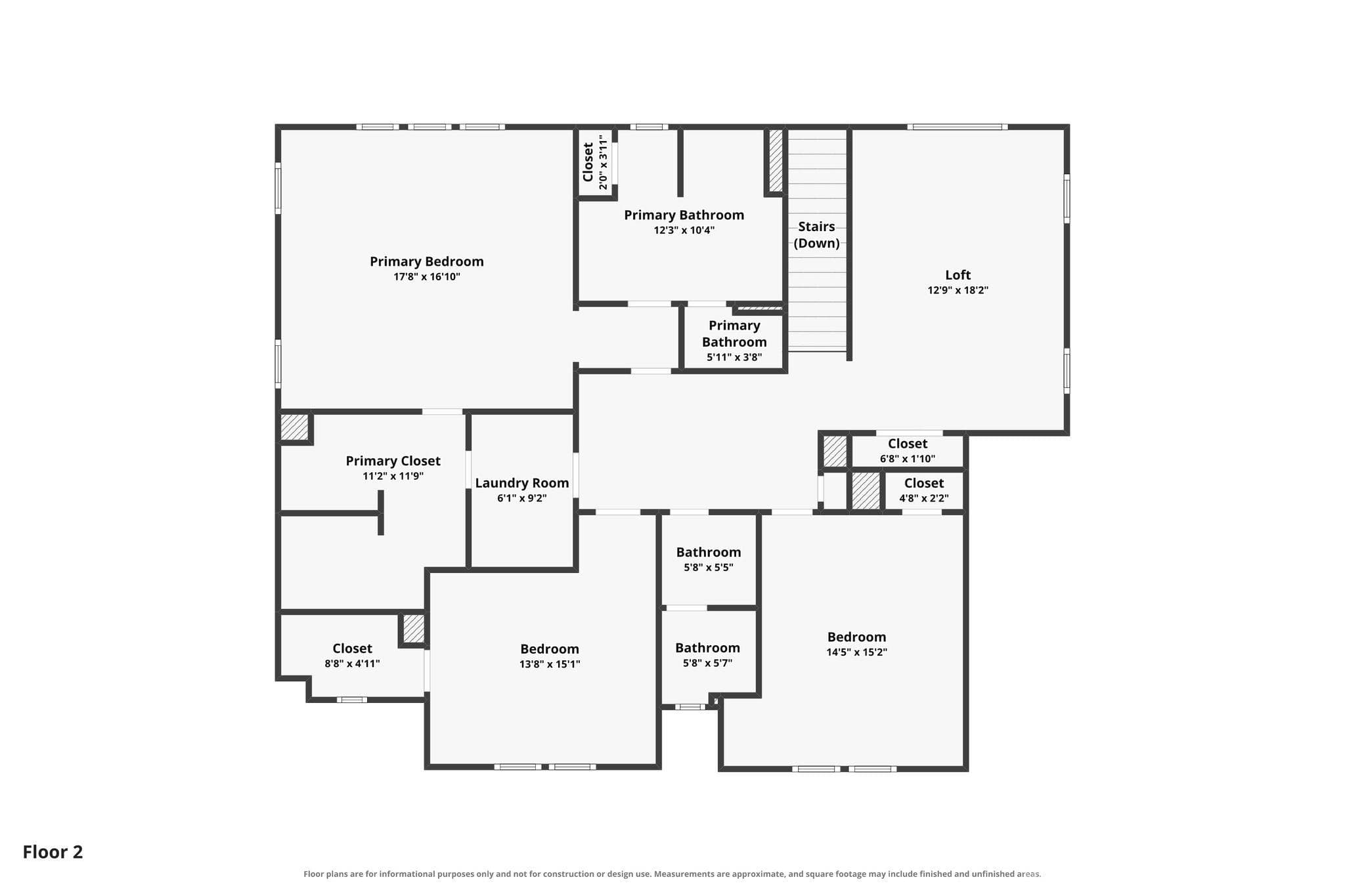 Second Floor - 3210 Timber Run Lane, Maiden