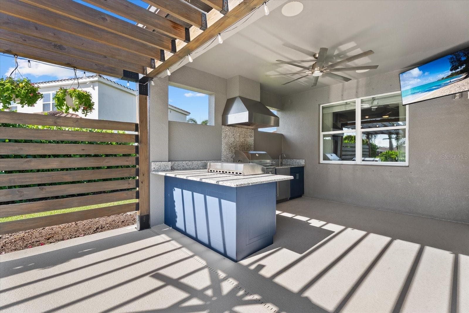 Backyard patio - 3536 BIG SKY WAY, BRADENTON