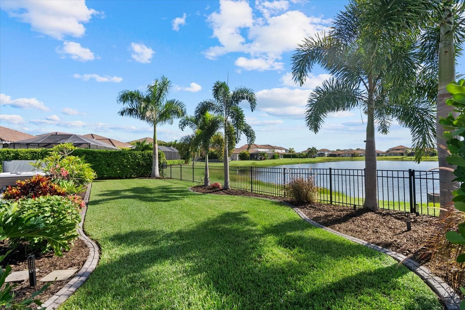Backyard - 3536 BIG SKY WAY, BRADENTON