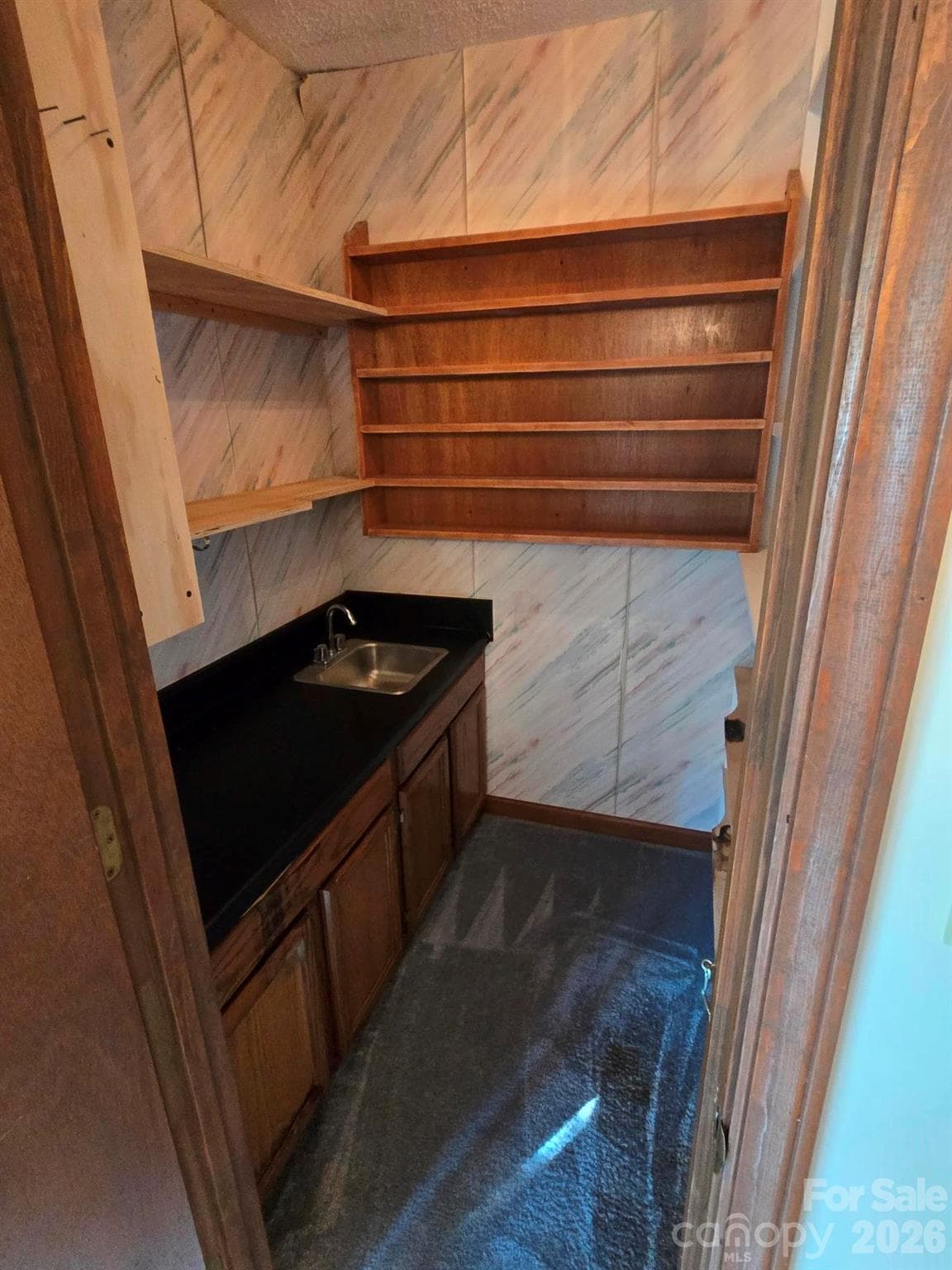 Behind the Bar makes an excellent Pantry. - 6214 Elkington Lane, Mint Hill