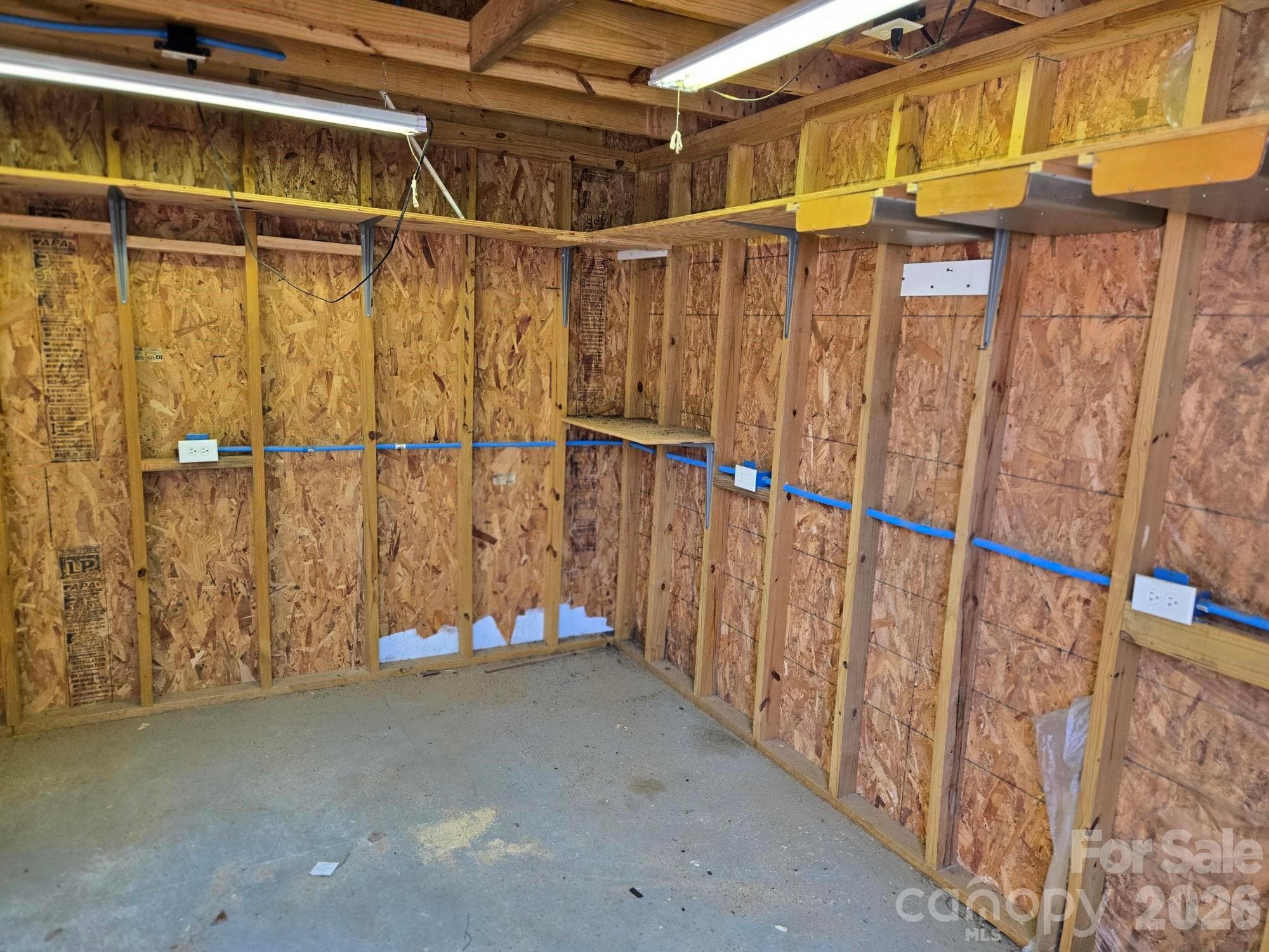 Inside of Storage Building. - 6214 Elkington Lane, Mint Hill