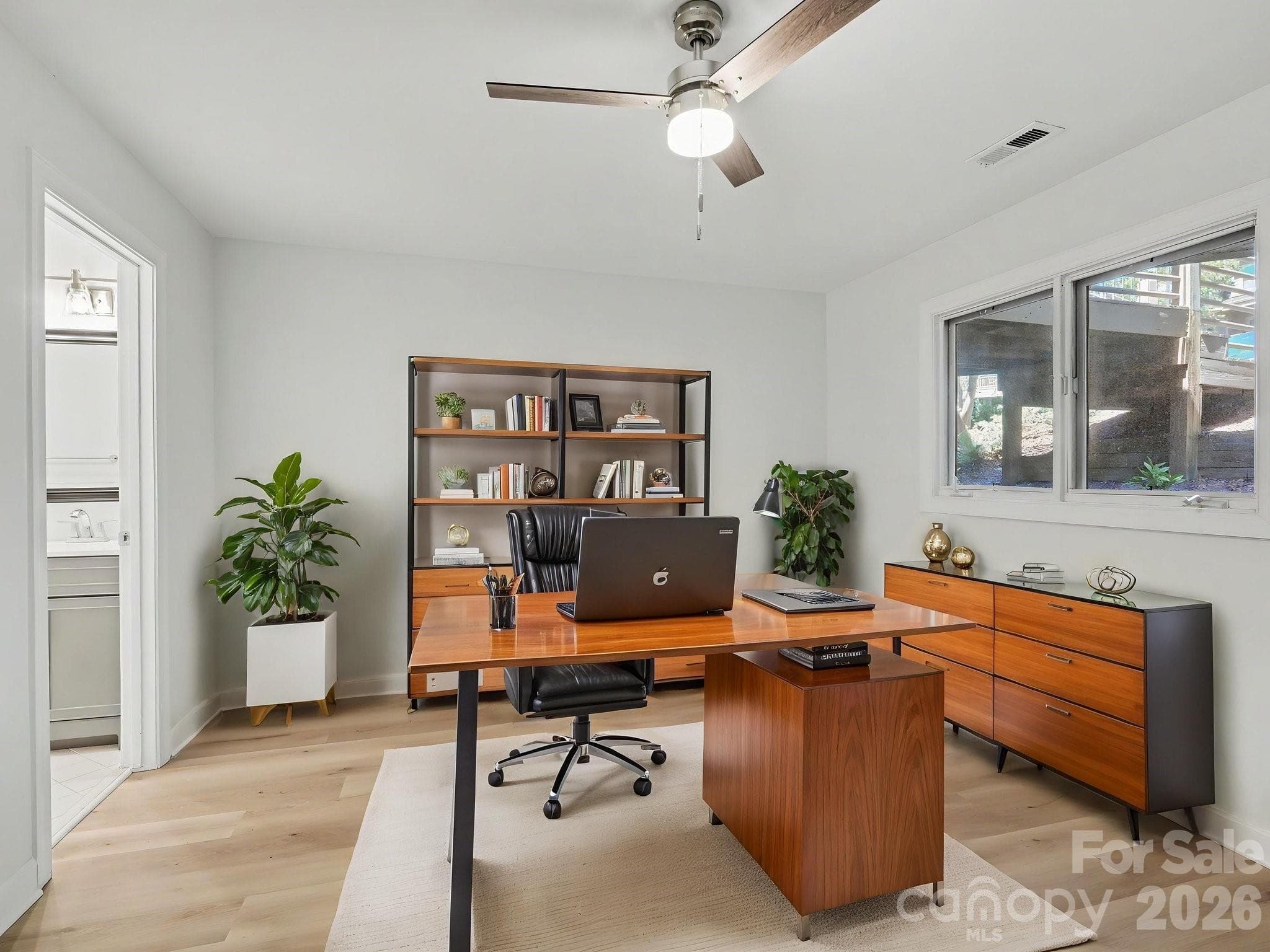 Virtually staged lower bedroom. - 14546 Waterside Drive, Charlotte