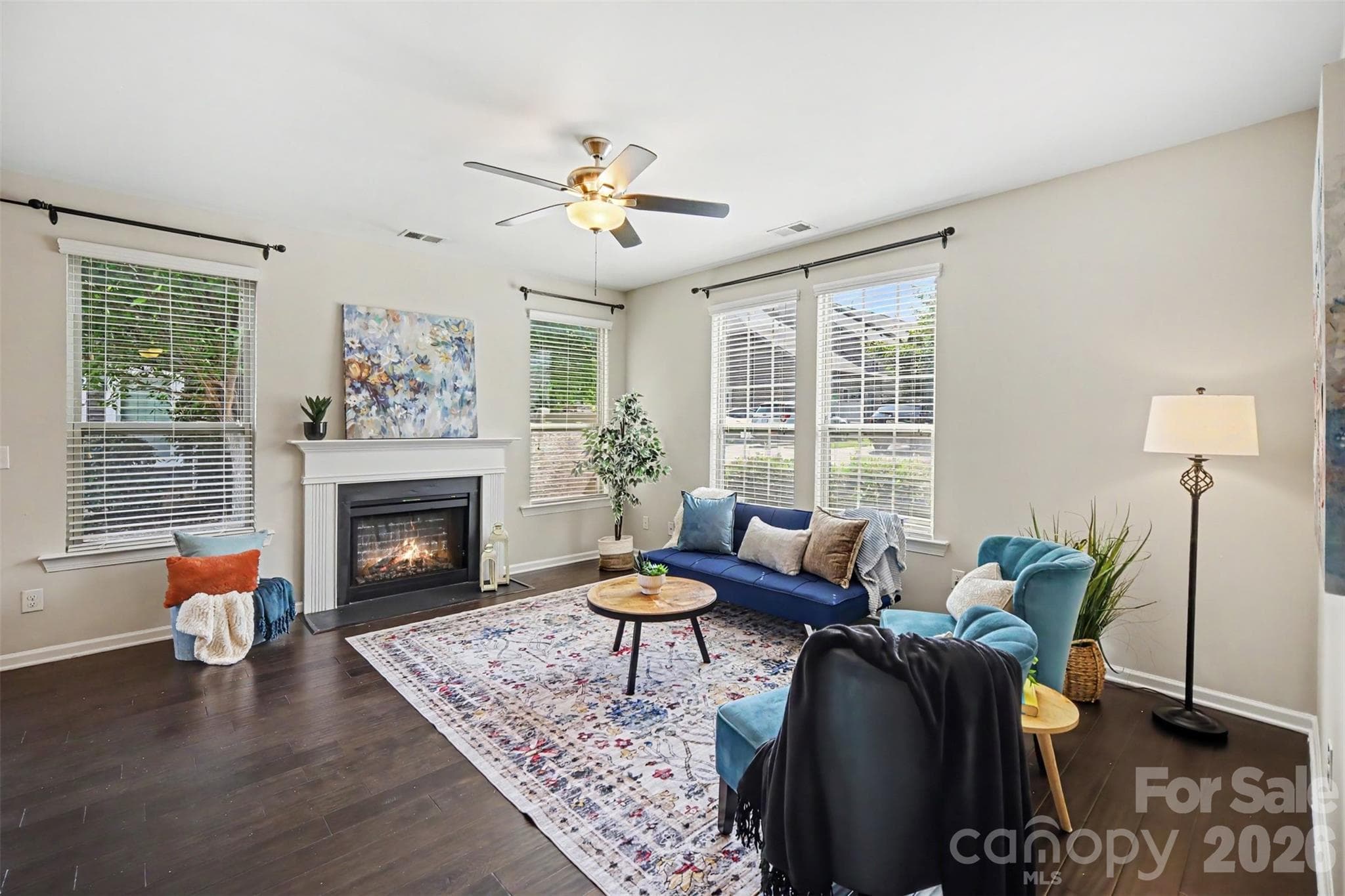Open floor plan living room - 824 Ayrshire Avenue, Fort Mill