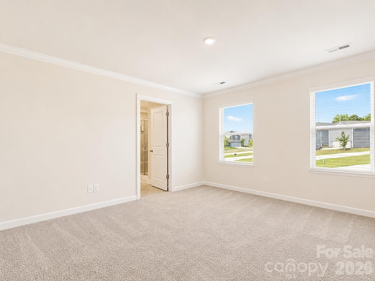 Primary Bedroom with ensuite bath & large walk-in closet! - 518 Nixon Road, Belmont