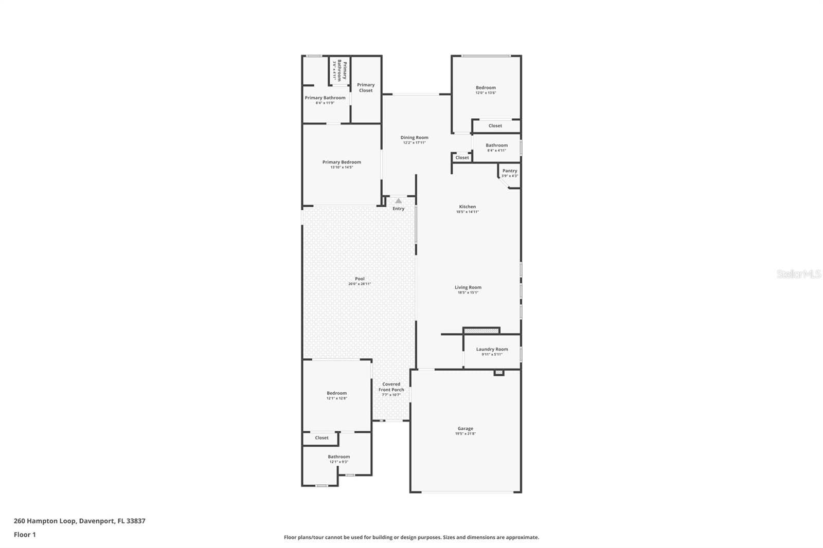 Floor Plan - 260 HAMPTON LOOP, DAVENPORT