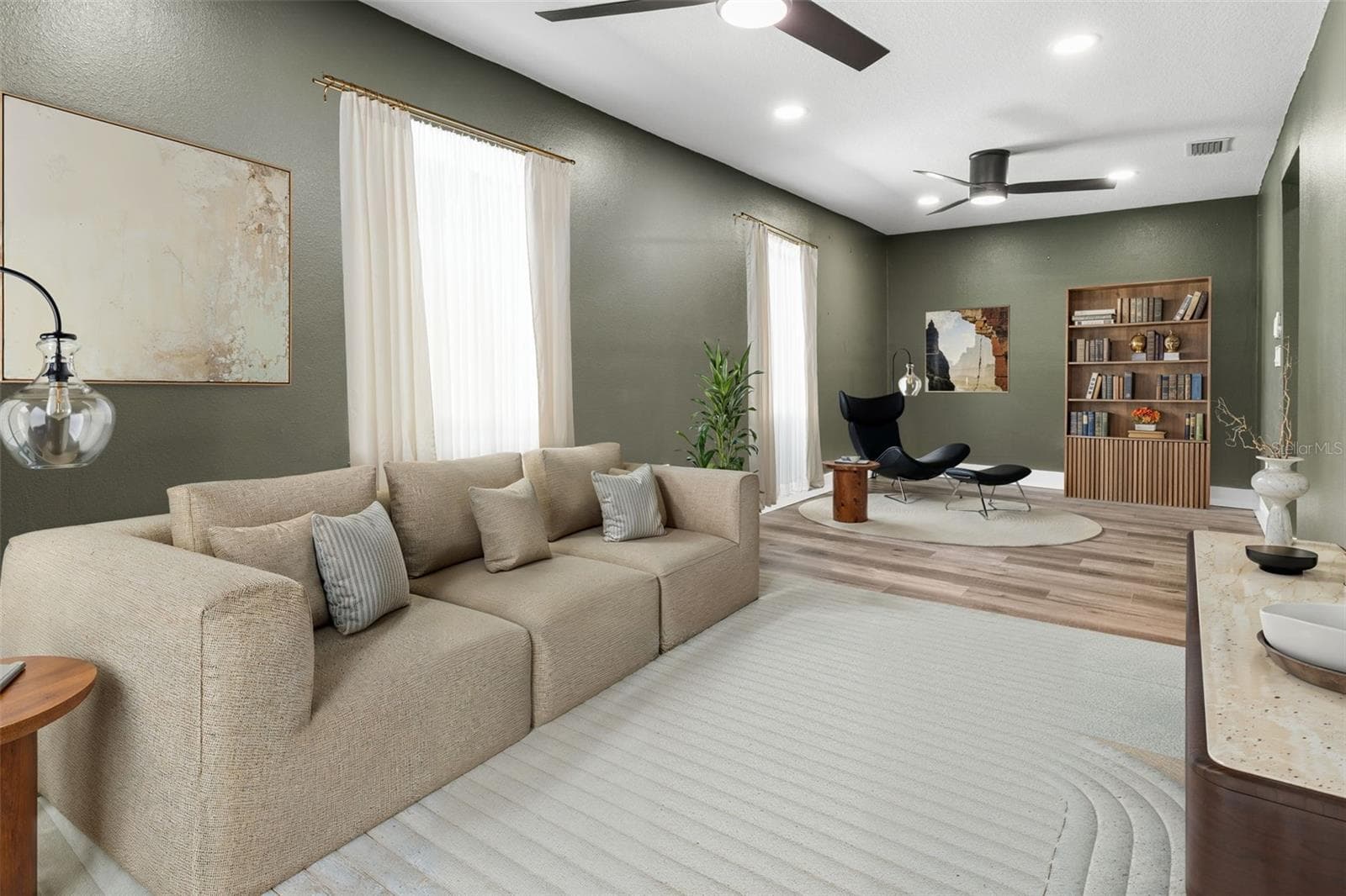 Living Room - 10420 N HAMNER AVE, TAMPA