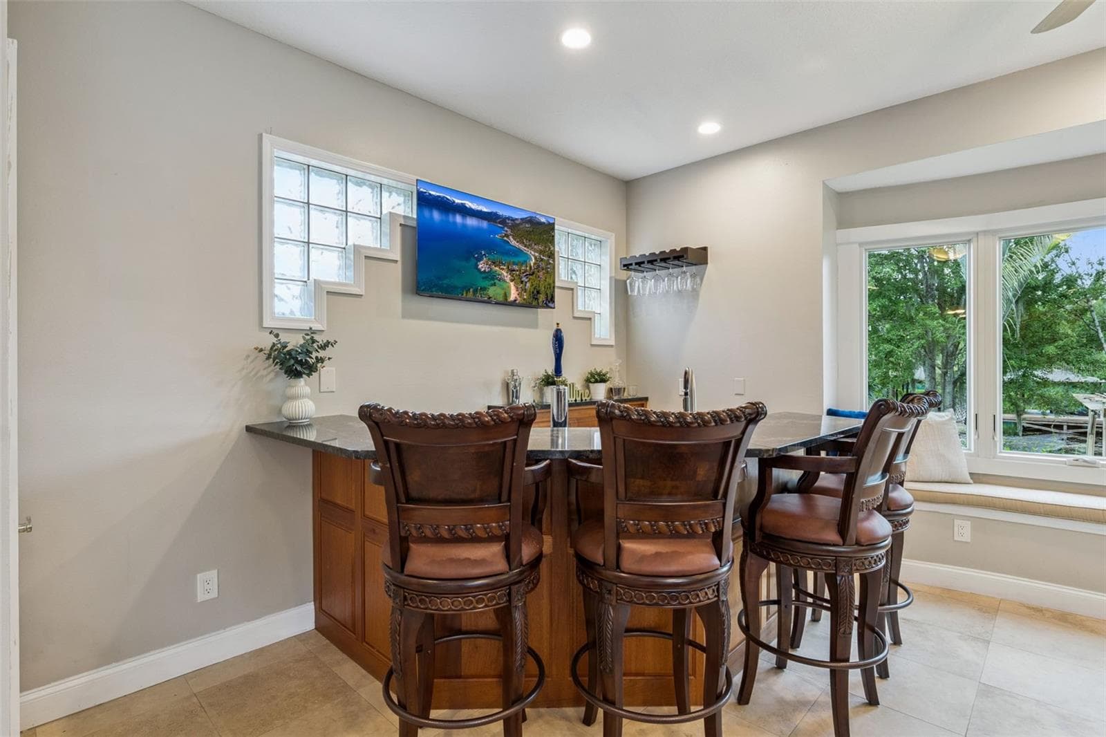 Wet Bar in Game Room - 333 BRANTLEY CLUB PL, LONGWOOD