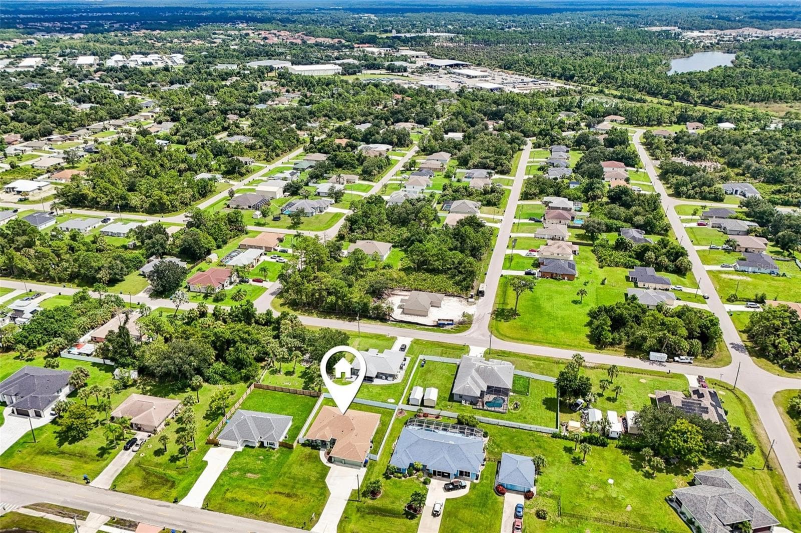 Drone Neighborhood - 2718 N CHAMBERLAIN BLVD, NORTH PORT