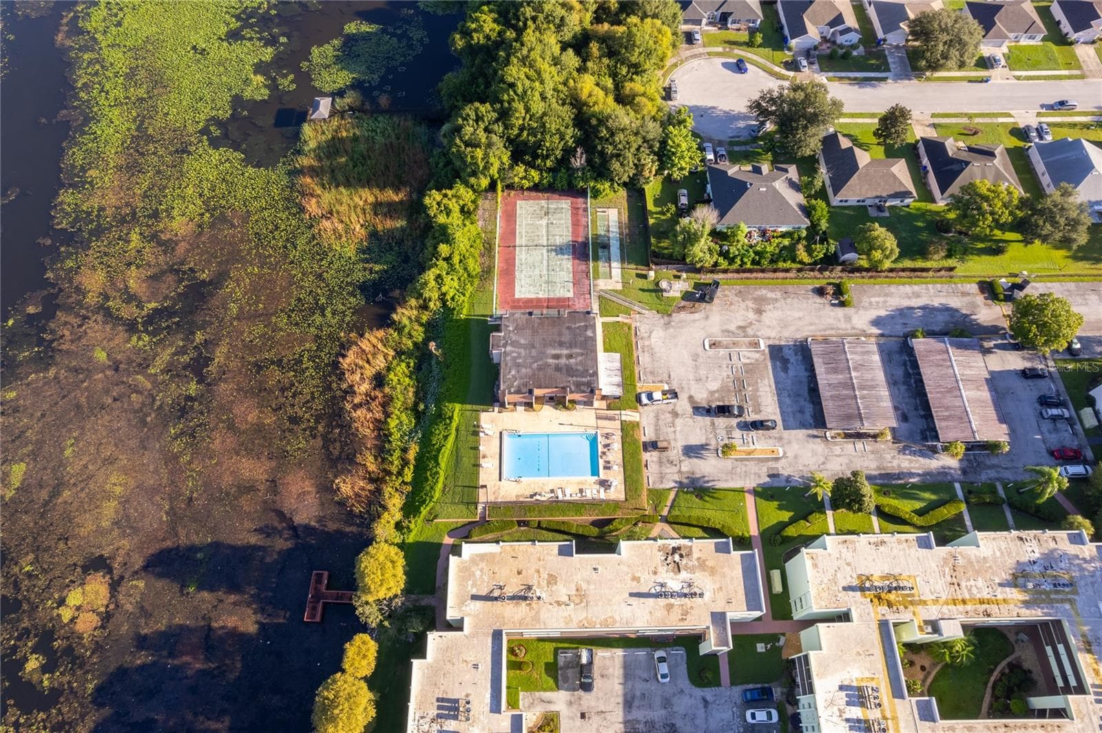 Aerial View of Community - 1130 N LAKE PARKER AVE #C126, LAKELAND
