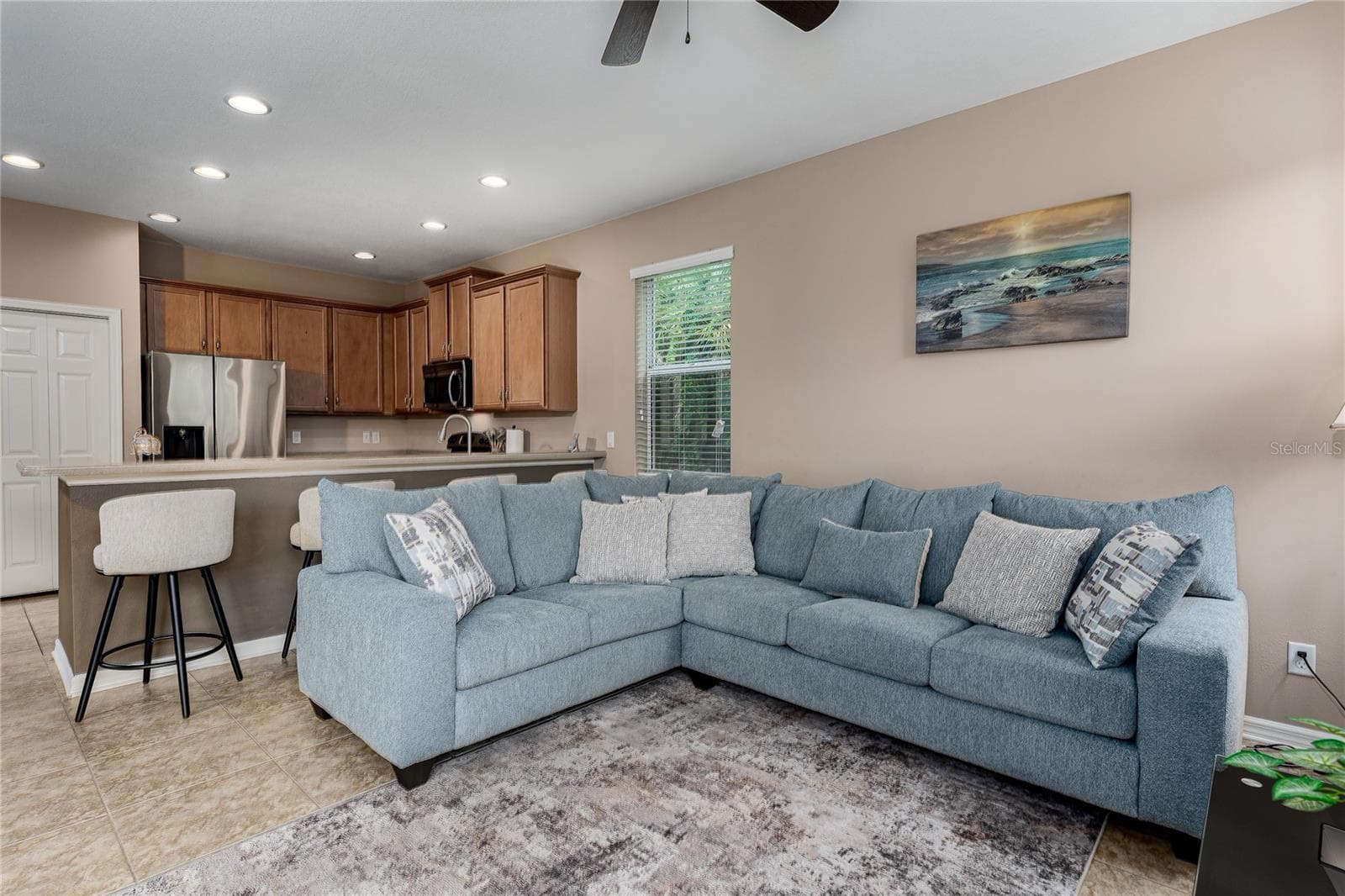 Family Room near Kitchen - 5918 OAK MILL TER, PALMETTO