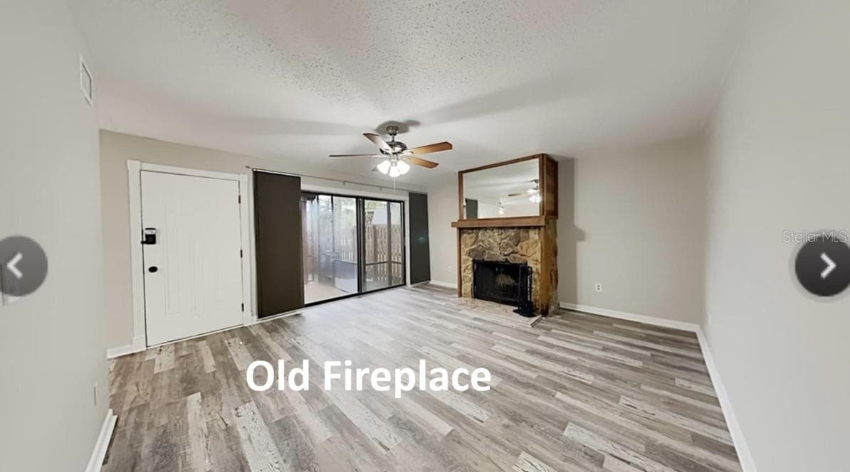 Original Fireplace - 14521 CATALINA CIR, SEMINOLE