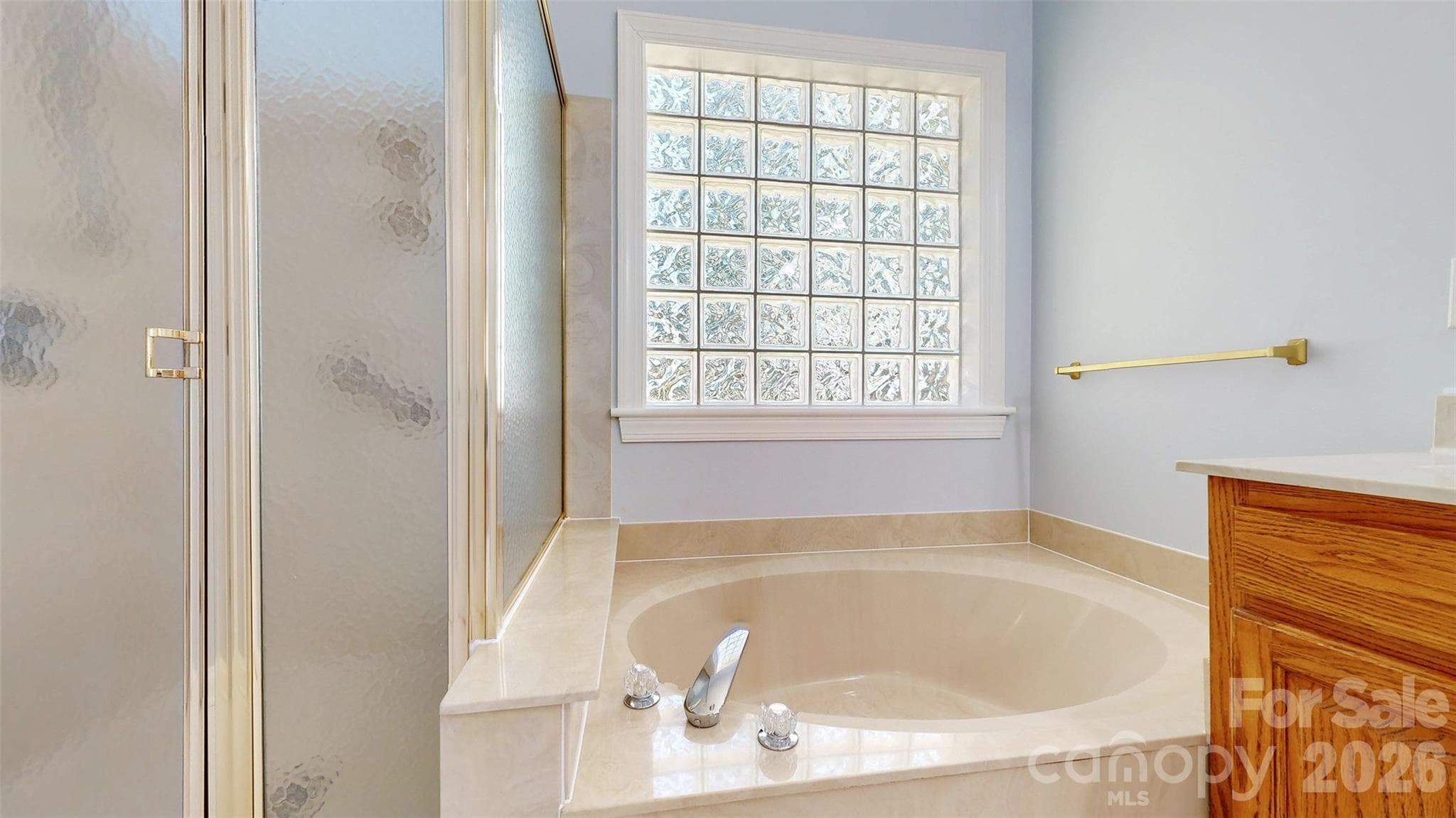 Primary garden tub - 1137 Millwright Lane, Matthews