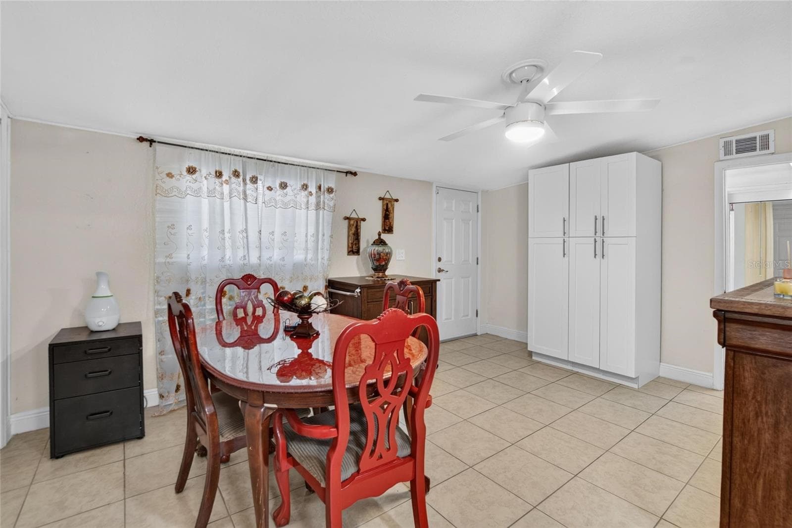 Bedroom 3, currently in use as a Dining Room. - 1727 WAIKIKI WAY, TAMPA