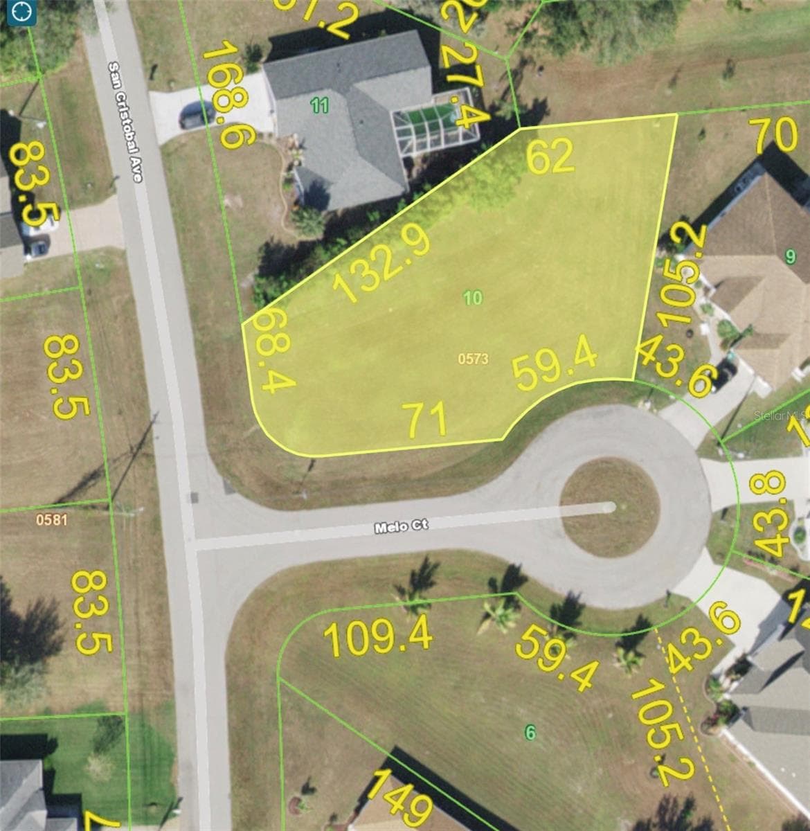 Land at 26318 MELO CT, PUNTA GORDA, photo 6 of 6