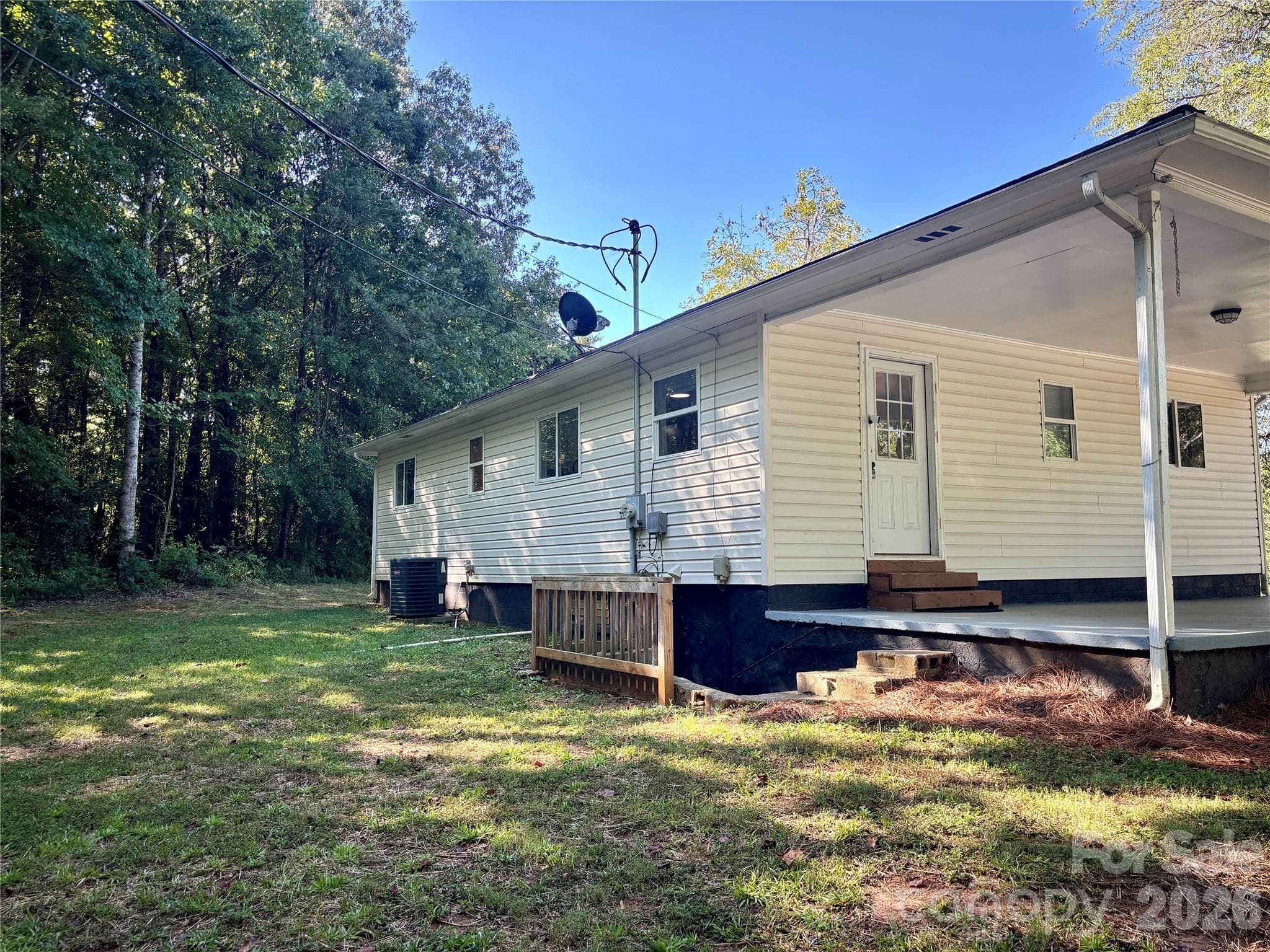 Back Yard - 6622 Mountain Grove Road, Hickory