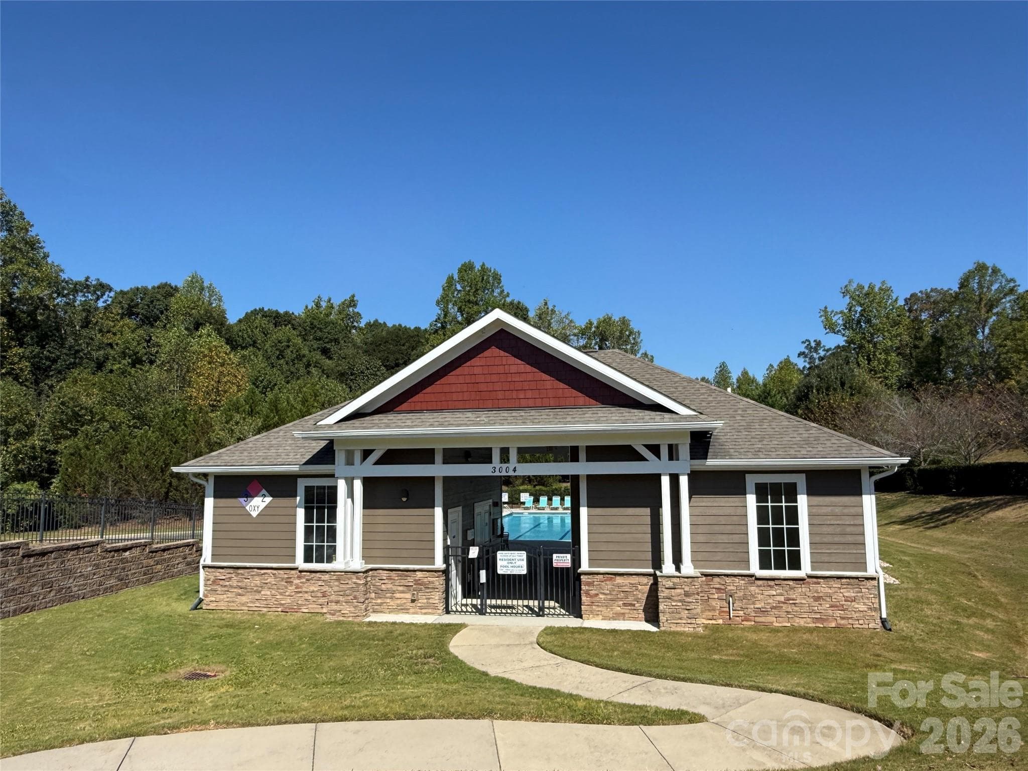 Comumunity Poolhouse - 7021 Woodsbay Lane, Rock Hill