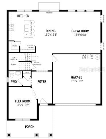 Lakeside at Satilla Lot 115 First Floor - 5096 SALADO DR, ST CLOUD