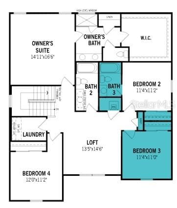 Lakeside at Satilla Lot 115 Second Floor with Included Upgrades - 5096 SALADO DR, ST CLOUD