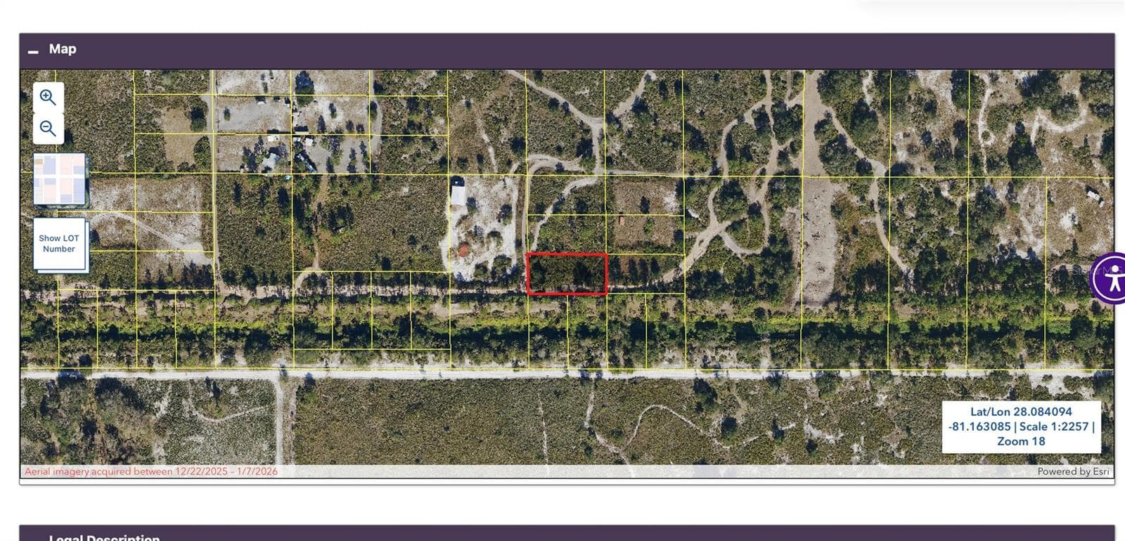 Land at HOLOPAW GROVES RD, MAGNOLIA SQUARE, photo 2 of 3