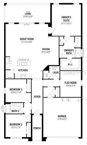 Lakeside at Satilla Lot 116 Floorplan - 5090 SALADO DR, ST CLOUD