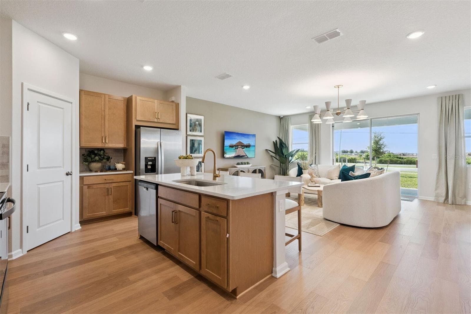 Lakeside at Satilla Talbot Model Kitchen - 5090 SALADO DR, ST CLOUD