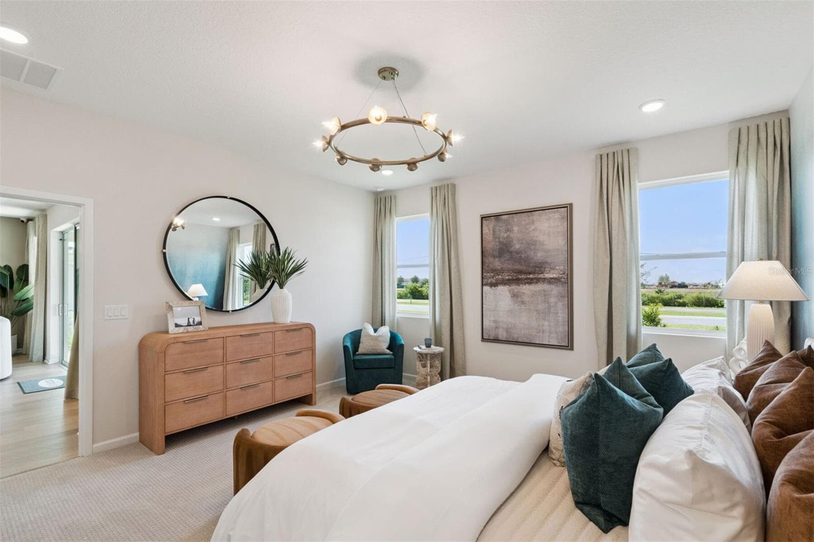 Lakeside at Satilla Talbot Model Primary Bedroom - 5090 SALADO DR, ST CLOUD