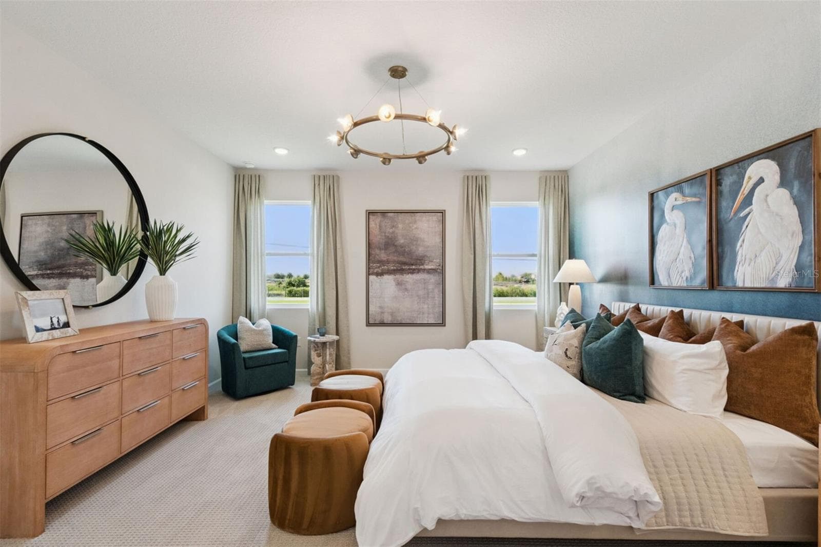Lakeside at Satilla Talbot Model Primary Bedroom - 5090 SALADO DR, ST CLOUD