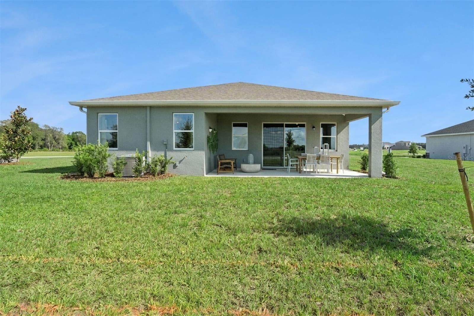 Lakeside at Satilla Talbot Model Backyard - 5090 SALADO DR, ST CLOUD