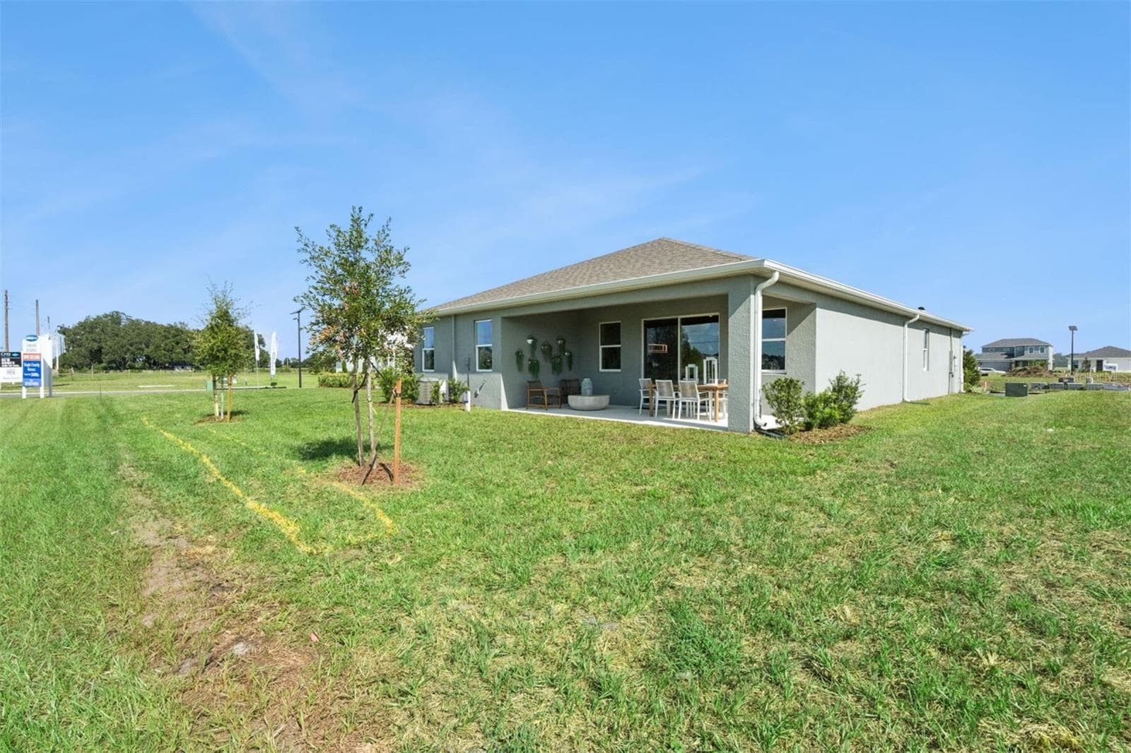Lakeside at Satilla Talbot Model Backyard - 5090 SALADO DR, ST CLOUD
