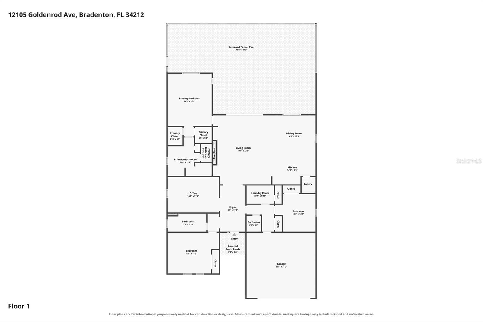Single Family Residence at 12105 GOLDENROD AVE, BRADENTON, photo 62 of 62