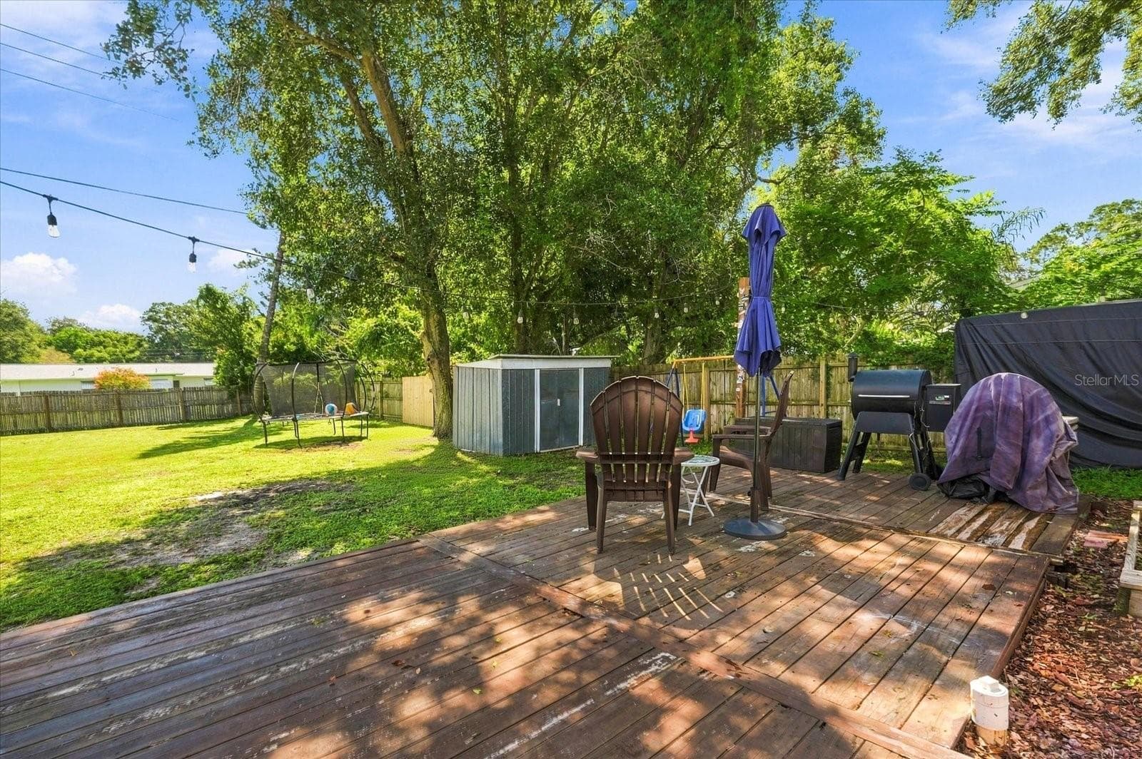 Back Deck - 2225 CAPRI DR, CLEARWATER