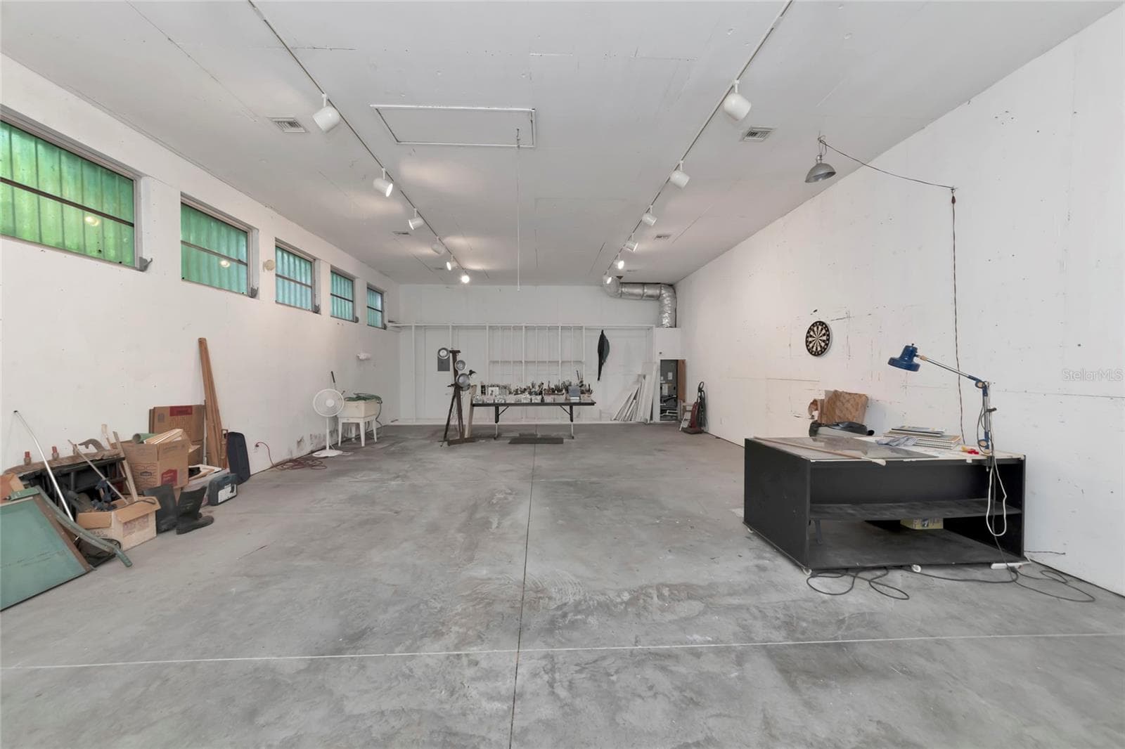 Inside 1000 sq.ft. workshop - 1351 MUSTANG ST, NOKOMIS