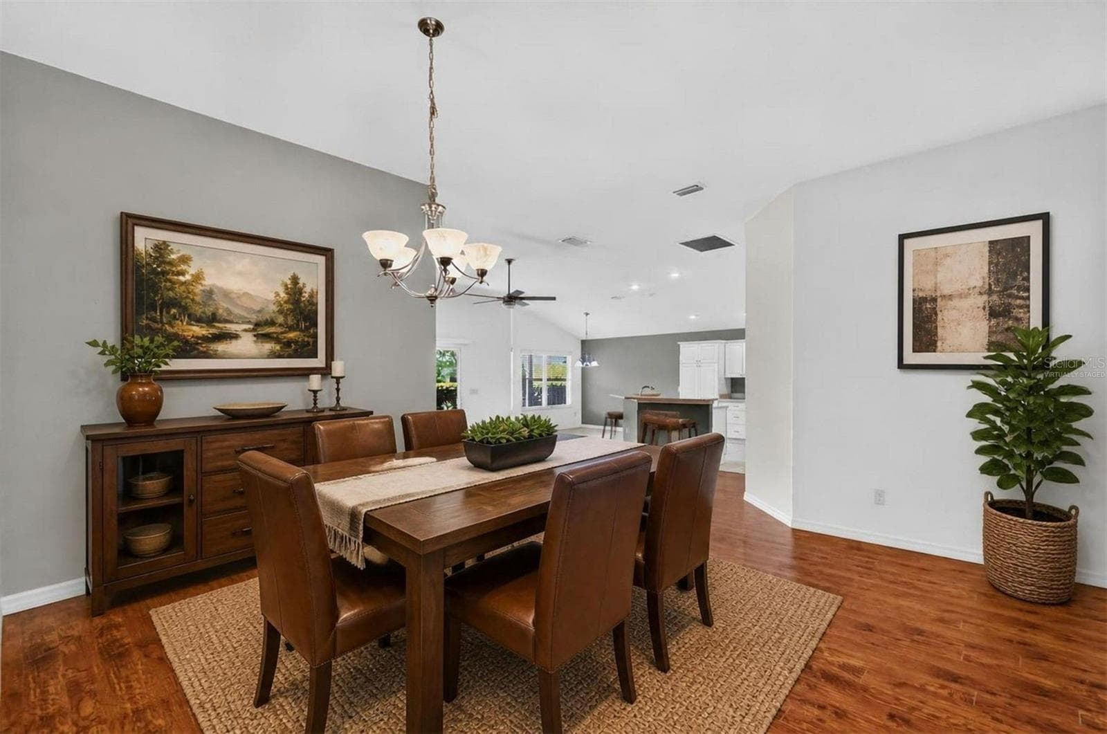 Dining Room-Virtually Staged - THE VILLAGES, THE VILLAGES