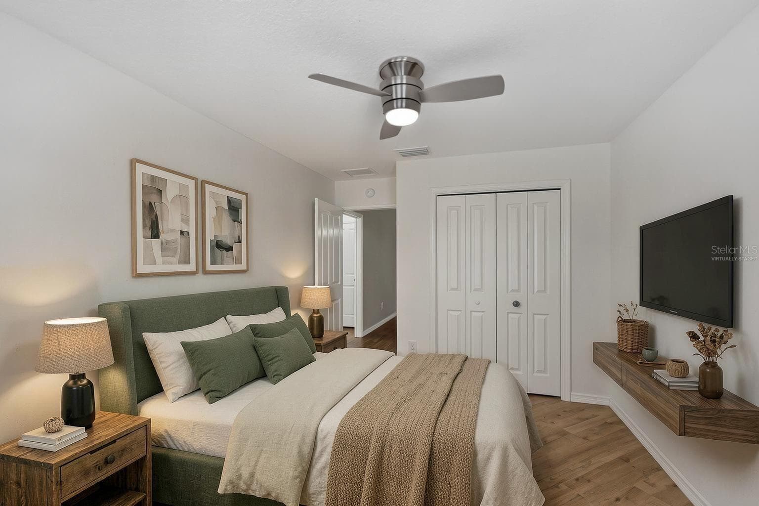 Second Bedroom-Virtually Staged - THE VILLAGES, THE VILLAGES