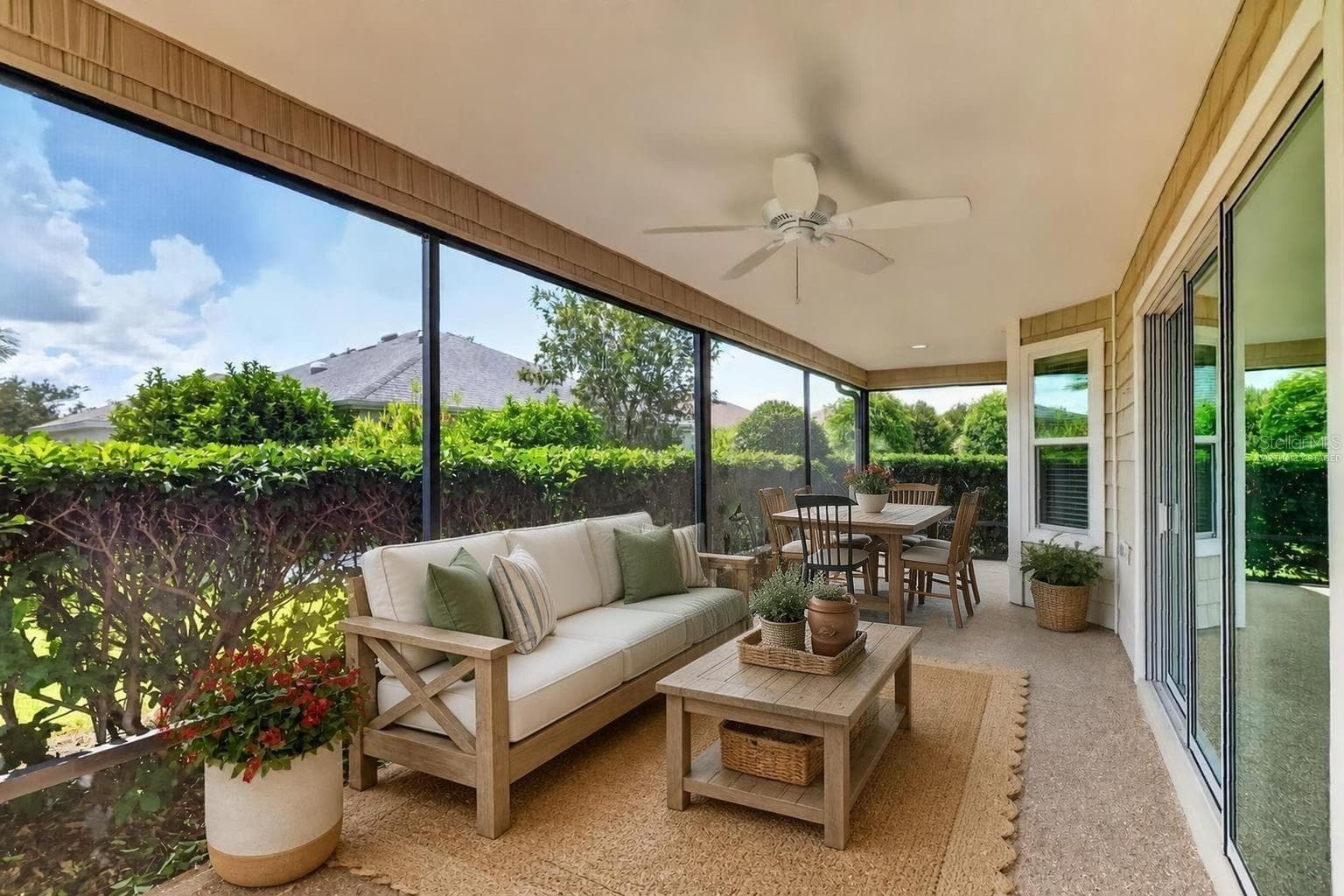 Lanai-Virtually Staged - THE VILLAGES, THE VILLAGES