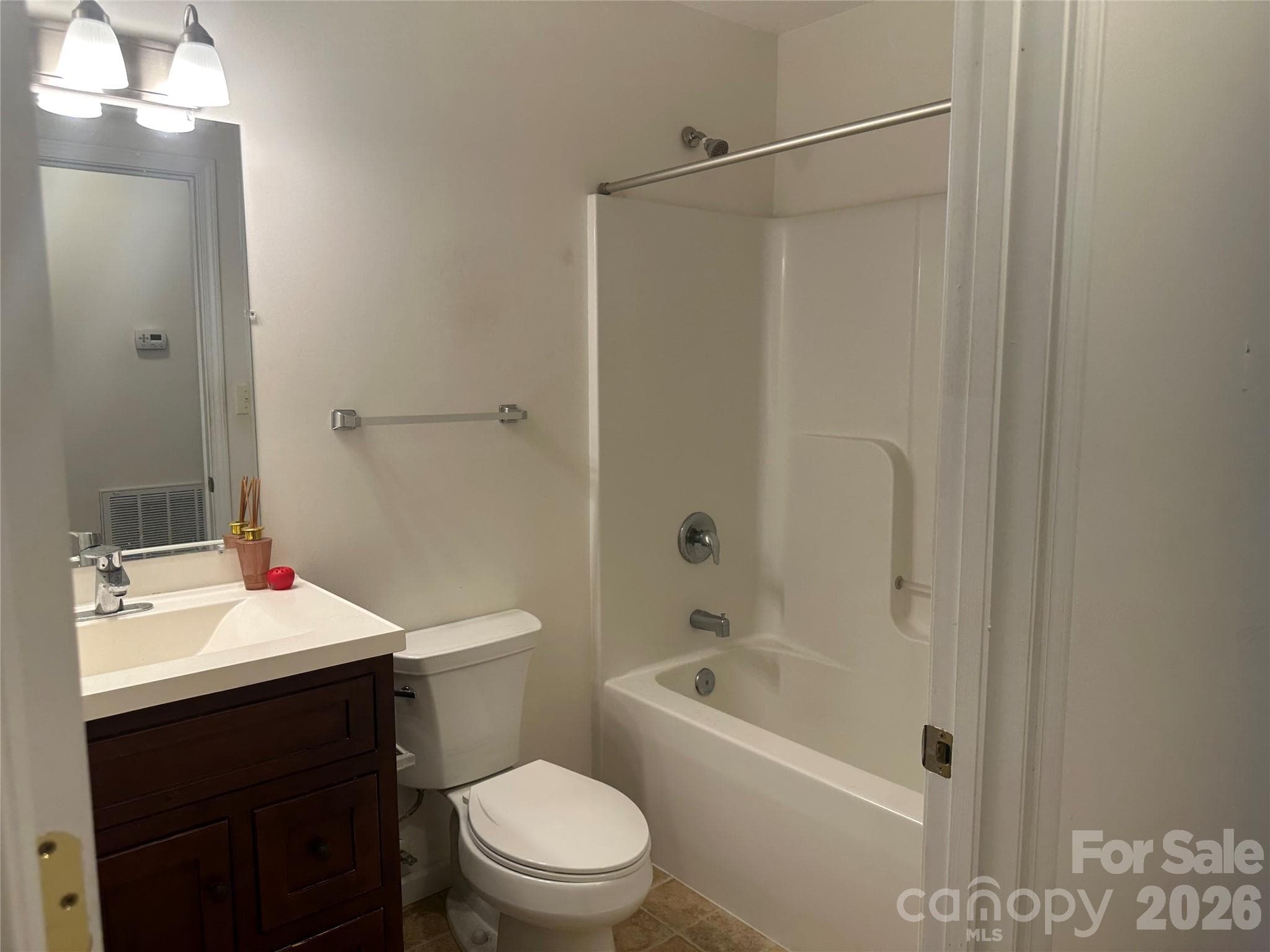 2nd bath with tub/shower combo - 6 Kendrick Court, Flat Rock