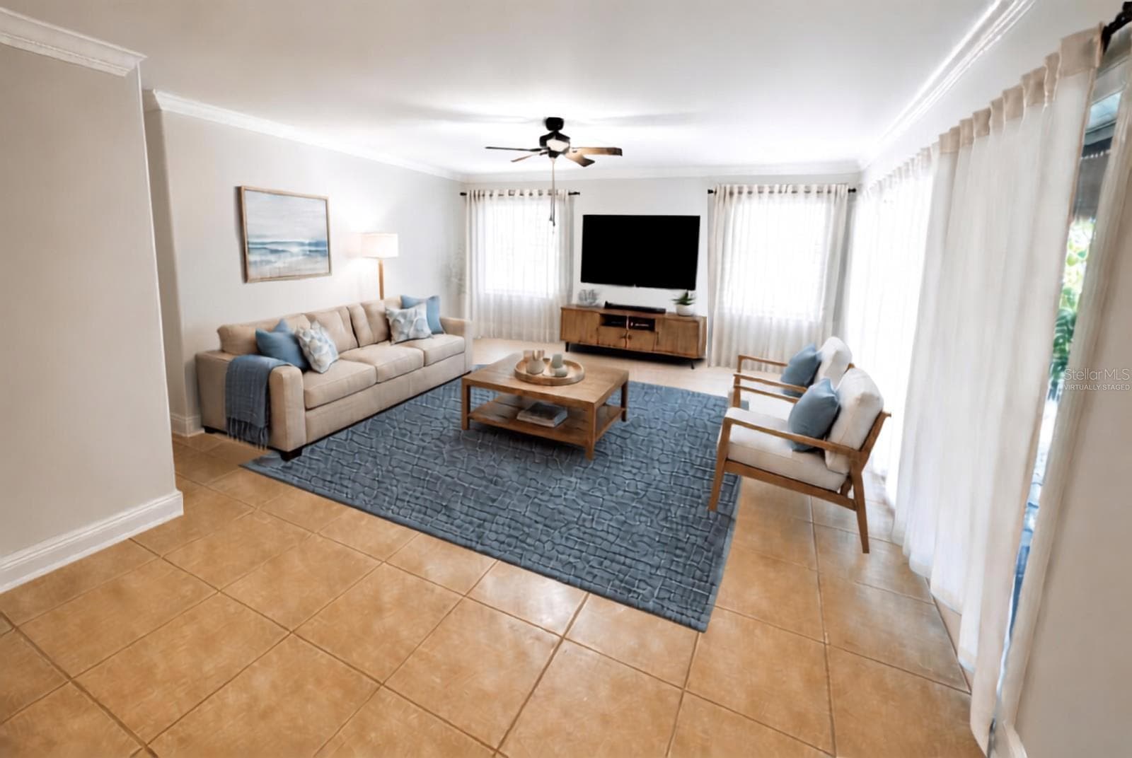 Virtually Staged - 112 CLUB HOUSE DR #102, PALM COAST