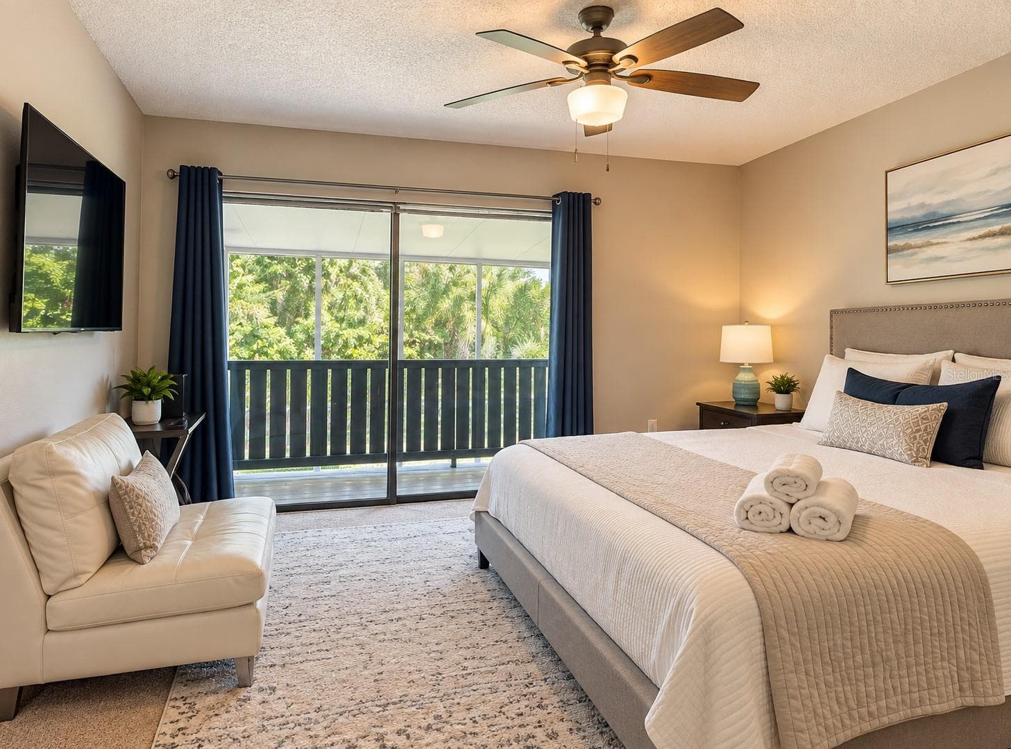 master bedroom - 5434 SADDLEBROOK WAY #3, WESLEY CHAPEL