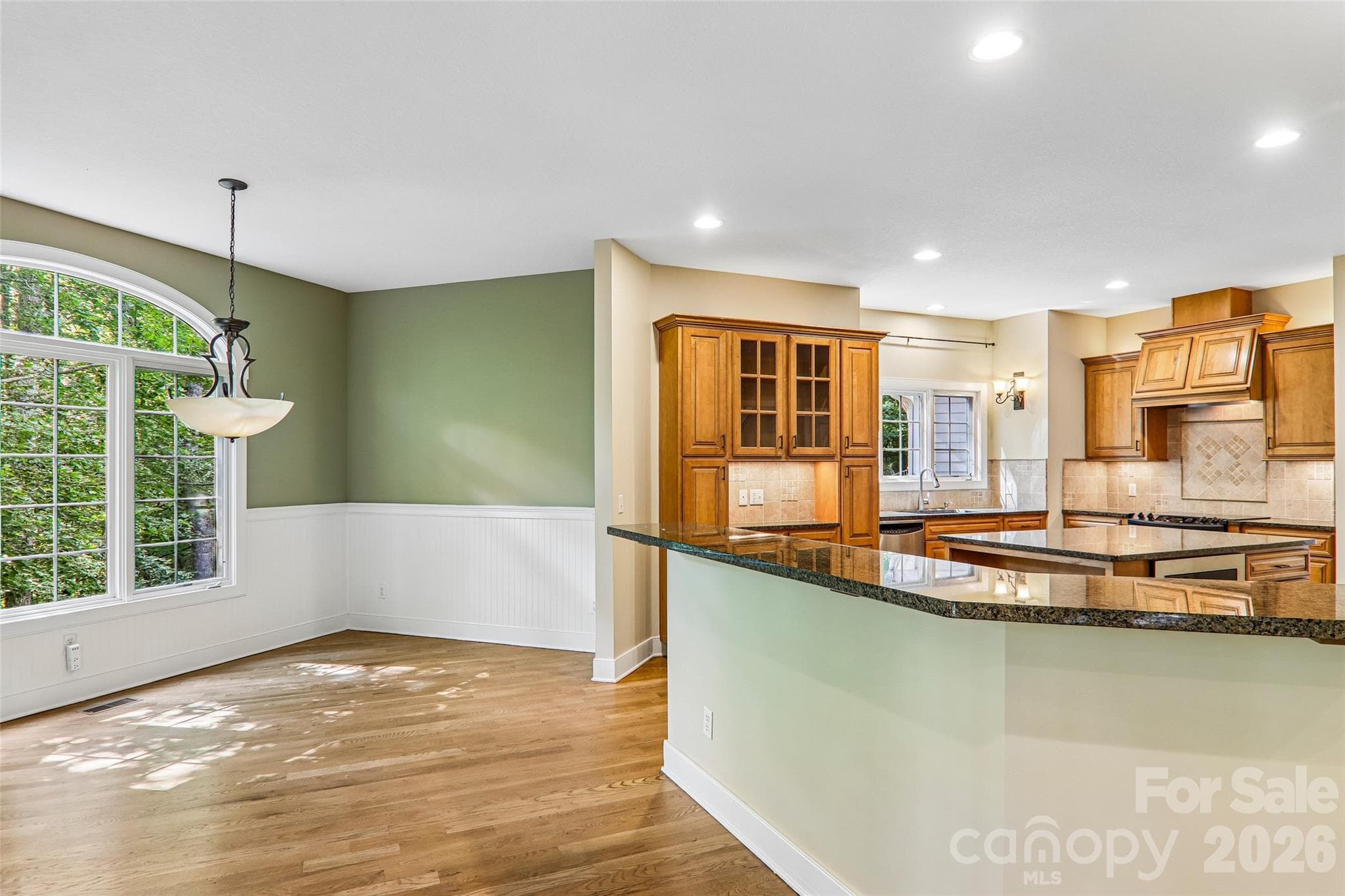 Dining room/ breakfast nook off the kitchen - 361 Mills River Way, Horse Shoe