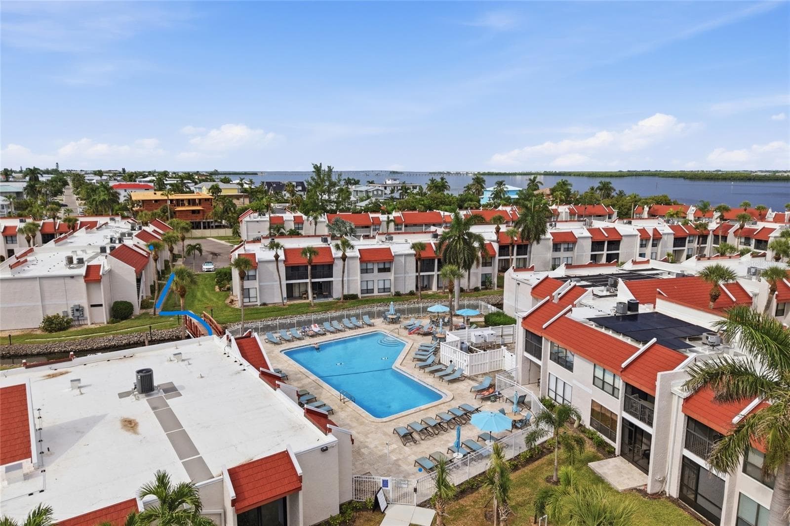 25 Steps from Condo to the Largest Heated Saltwater Pool on Anna Maria Island. - 1801 GULF DR N #219, BRADENTON BEACH