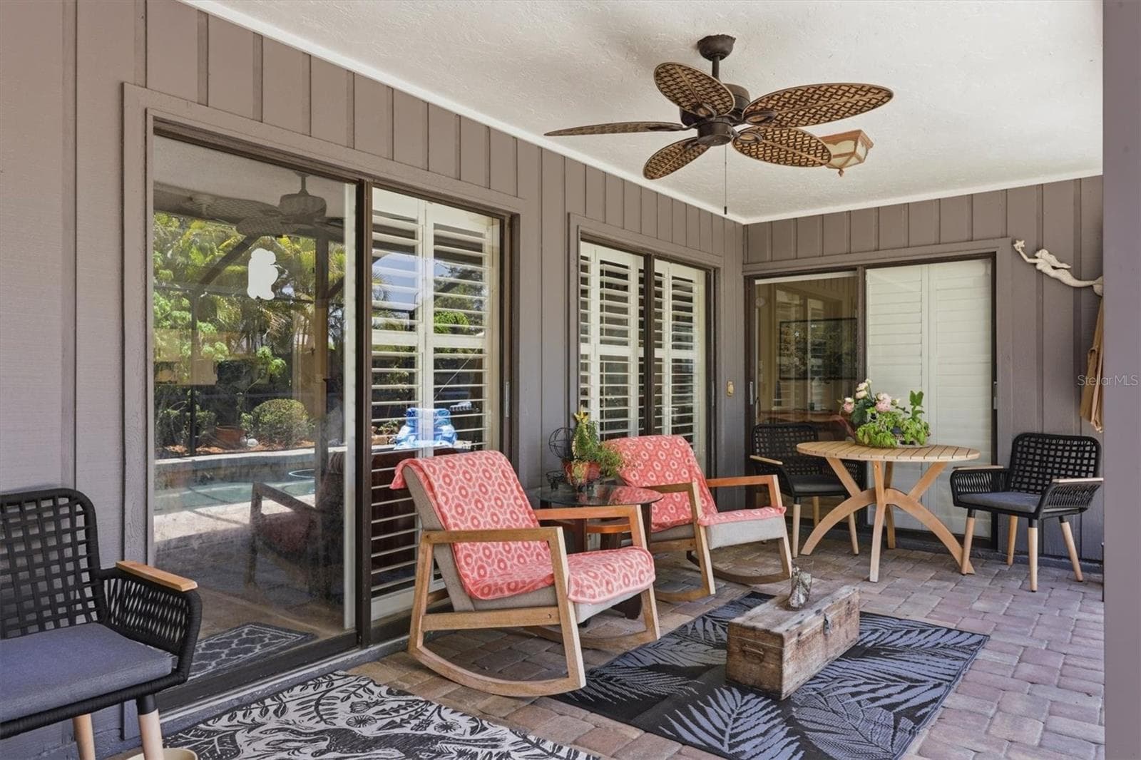Covered Lanai - 3828 EASTON ST, SARASOTA