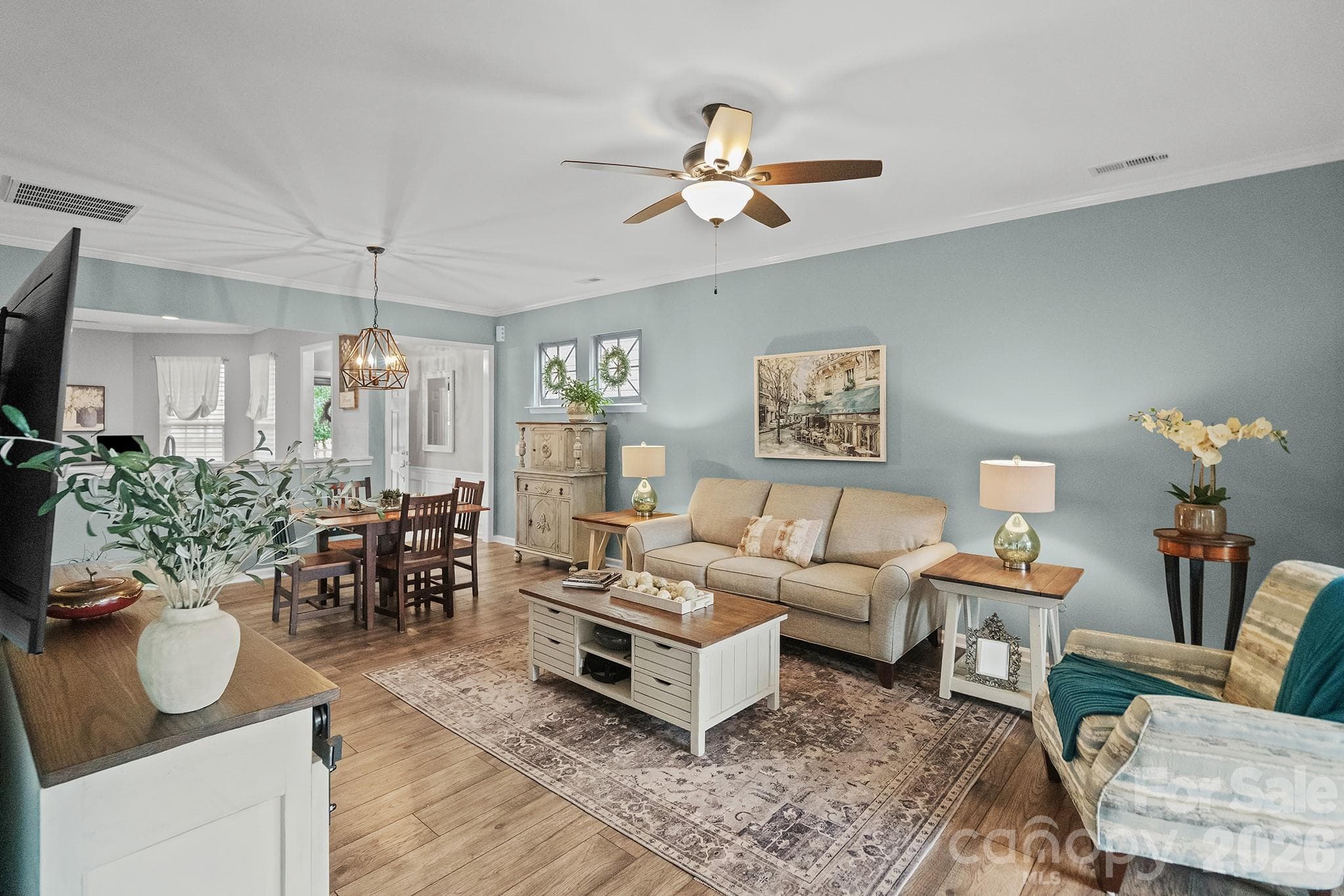 Open floor plan.  Great for entertaining. - 1018 Kirby Drive, Fort Mill